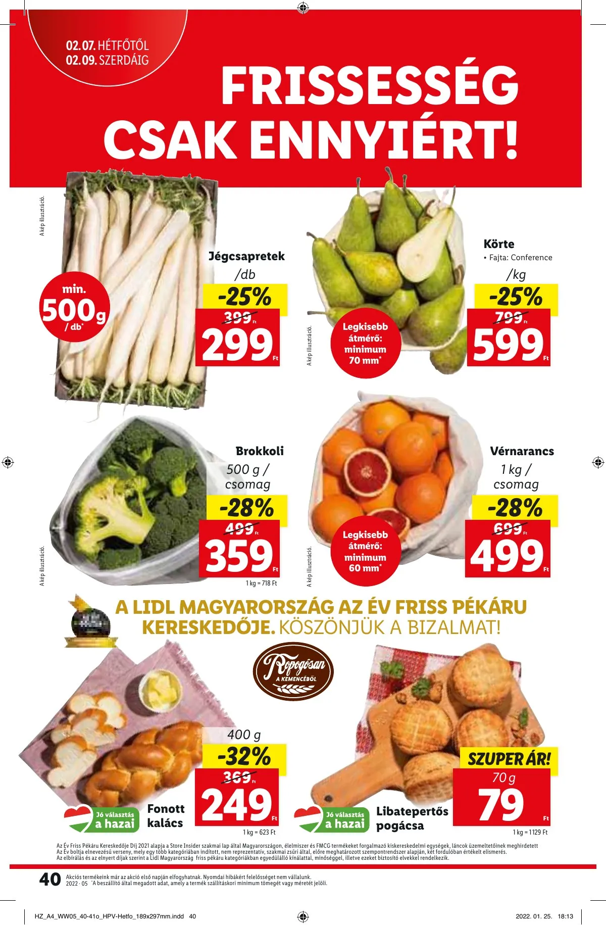 Lidl akciós újság 02.03–02.09 – 40. oldal