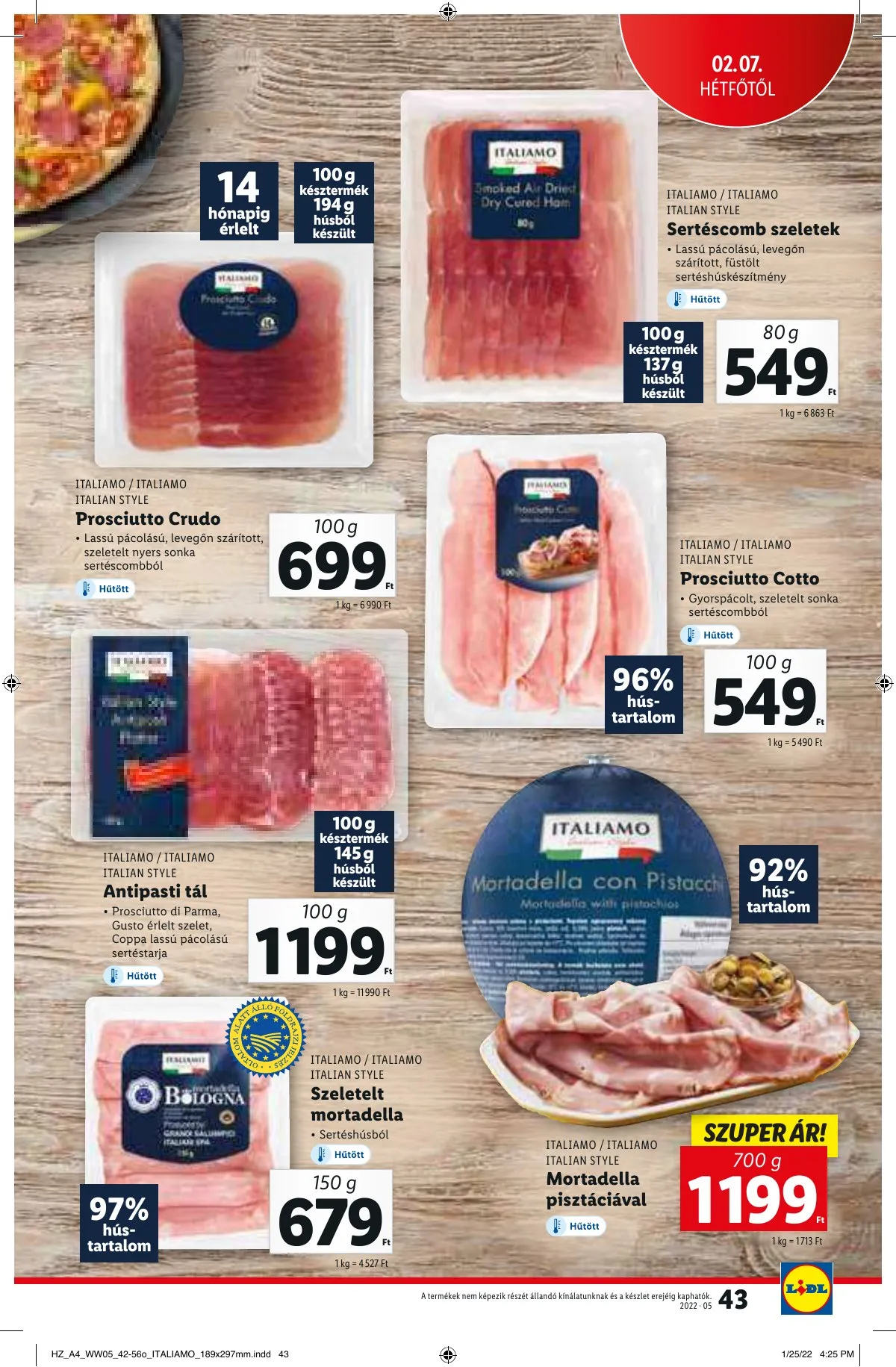 Lidl akciós újság 02.03–02.09 – 43. oldal