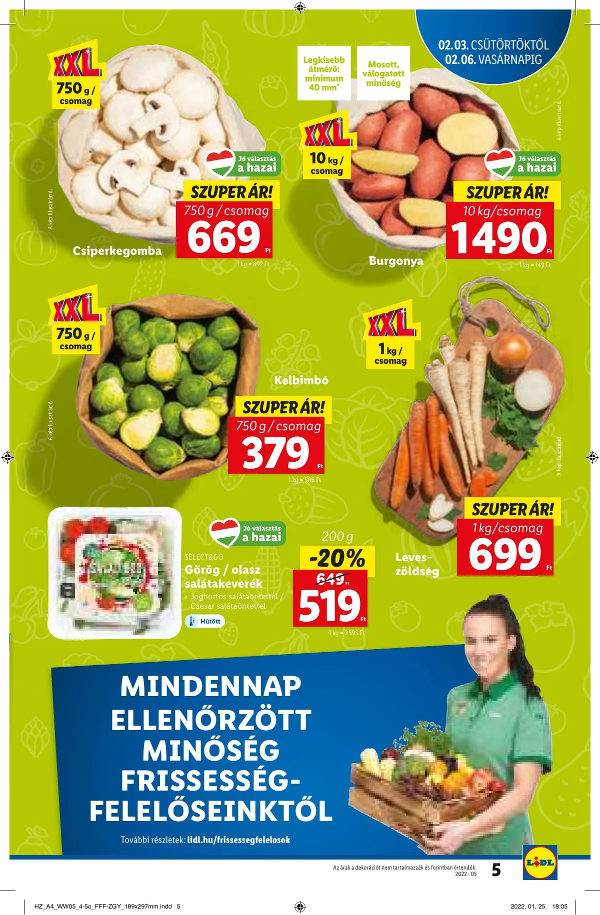 Lidl akciós újság 02.03–02.09 – 5. oldal