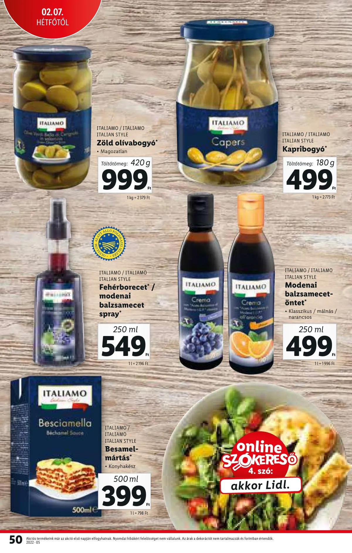Lidl akciós újság 02.03–02.09 – 50. oldal