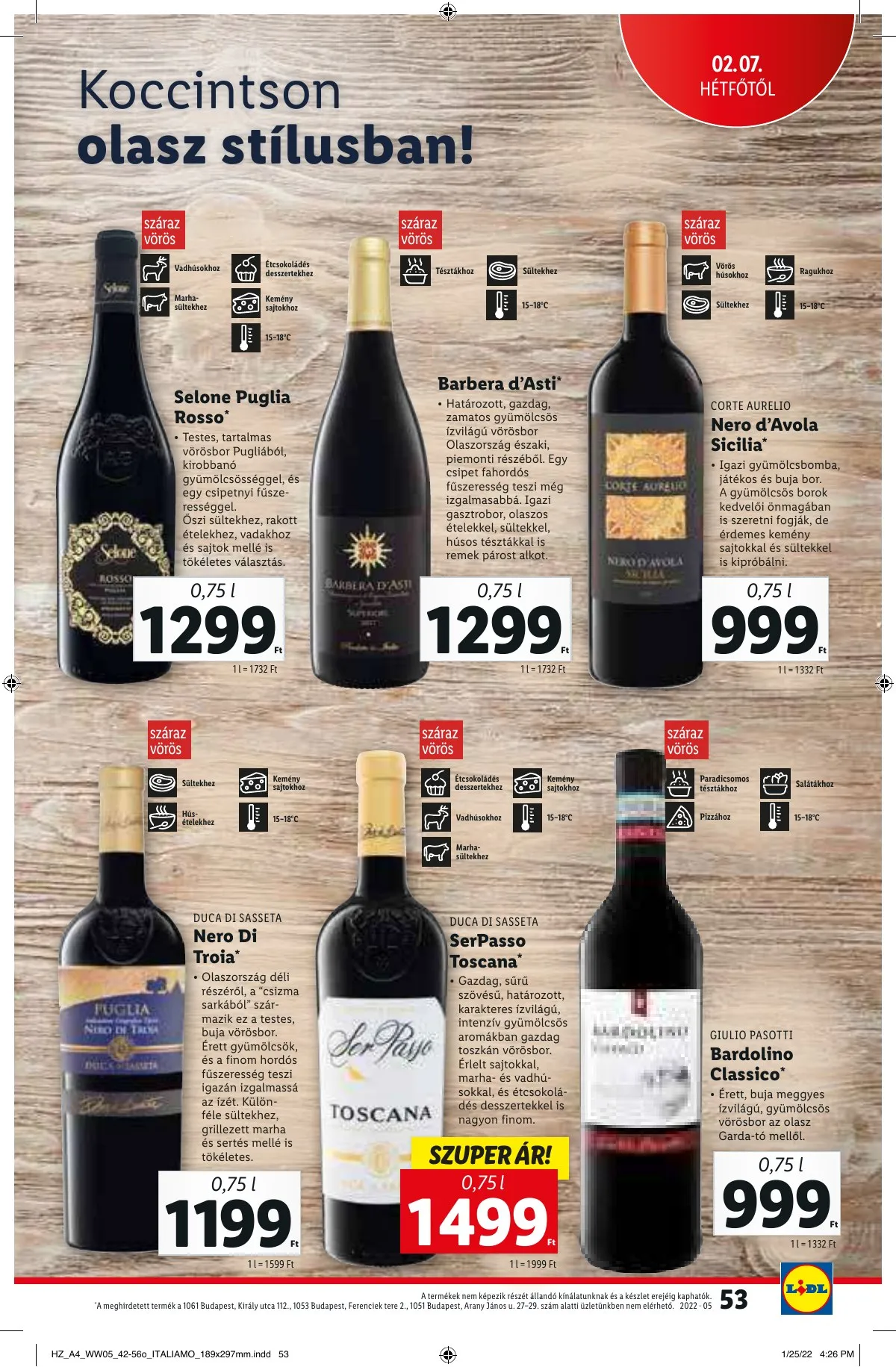 Lidl akciós újság 02.03–02.09 – 53. oldal