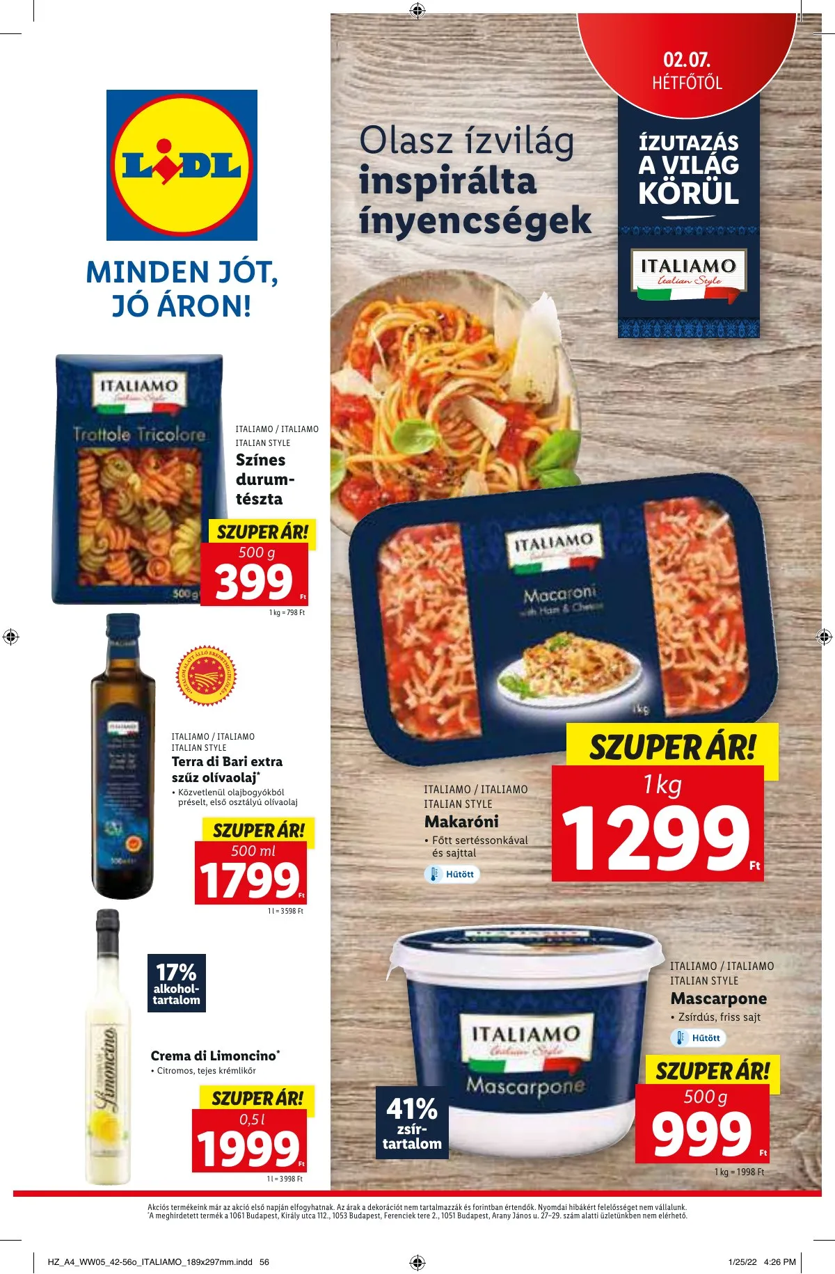 Lidl akciós újság 02.03–02.09 – 56. oldal