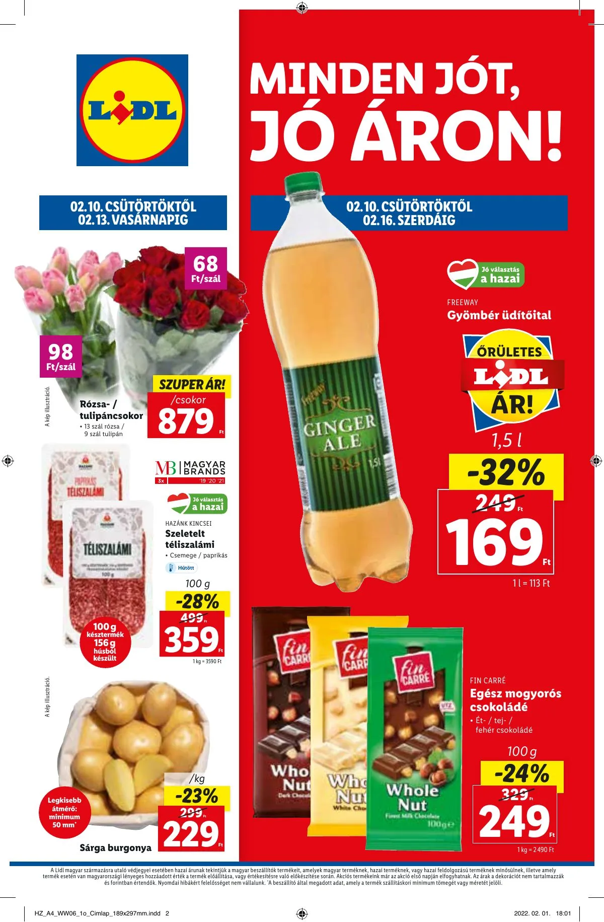 Lidl akciós újság 02.10–02.16