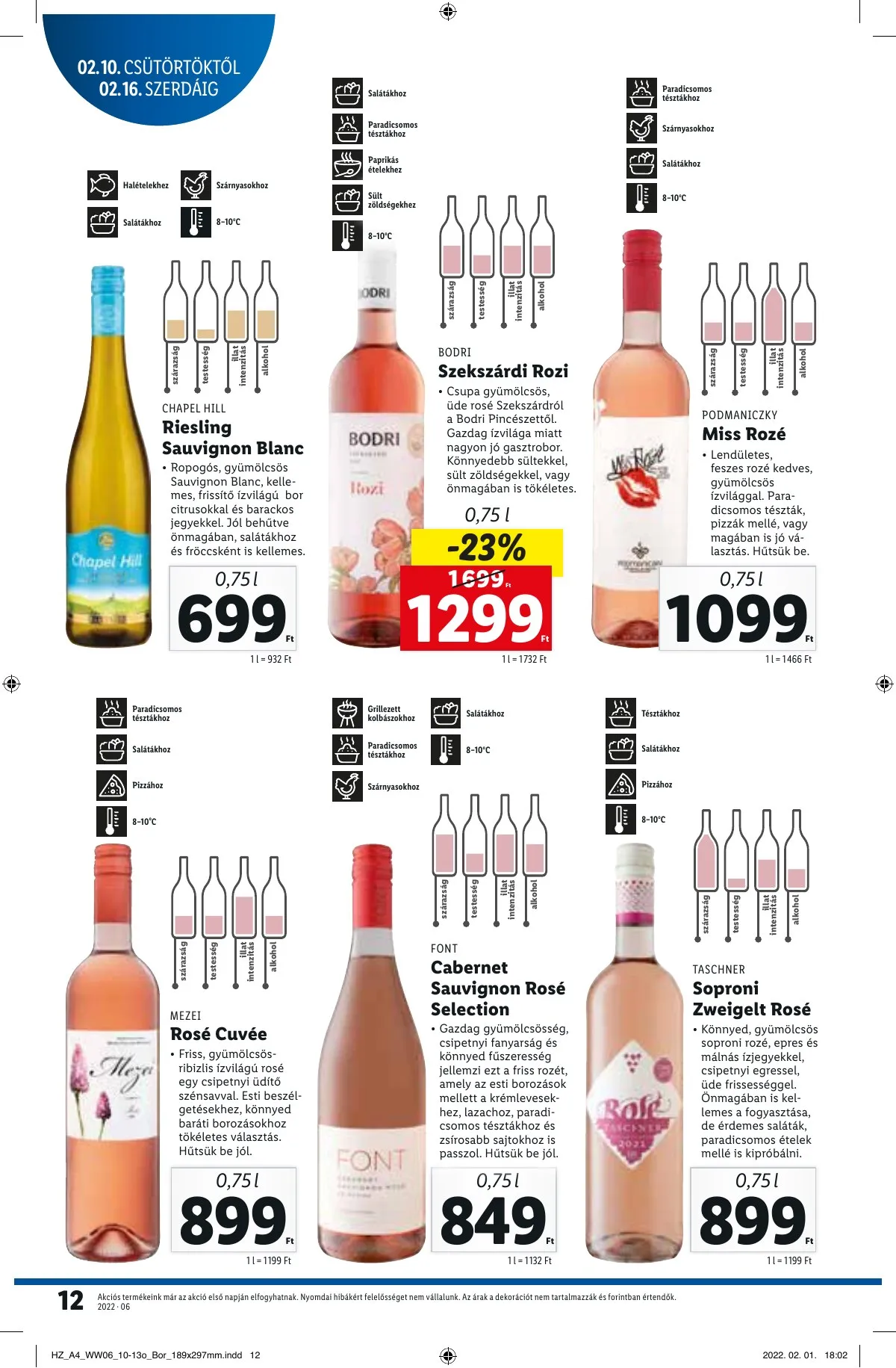 Lidl akciós újság 02.10–02.16 – 12. oldal