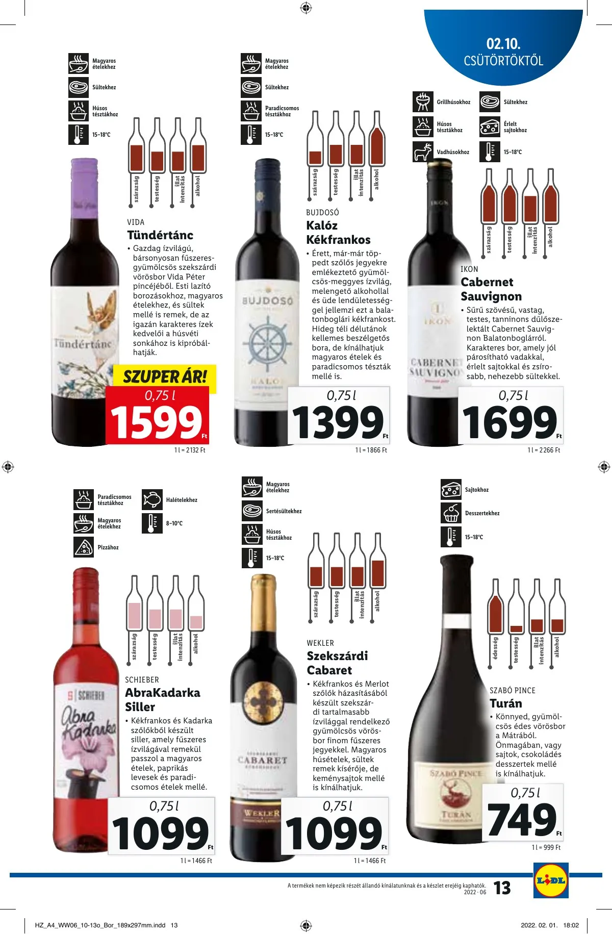 Lidl akciós újság 02.10–02.16 – 13. oldal