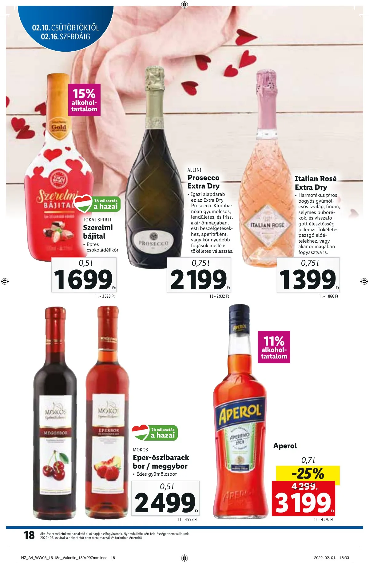 Lidl akciós újság 02.10–02.16 – 18. oldal