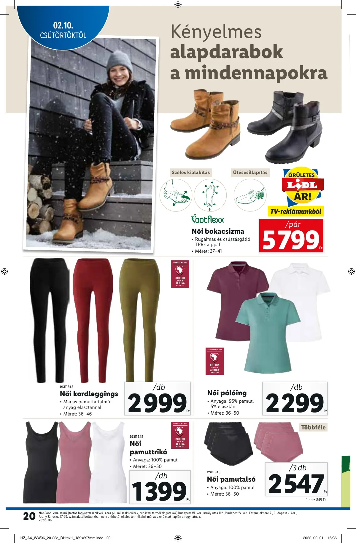Lidl akciós újság 02.10–02.16 – 20. oldal