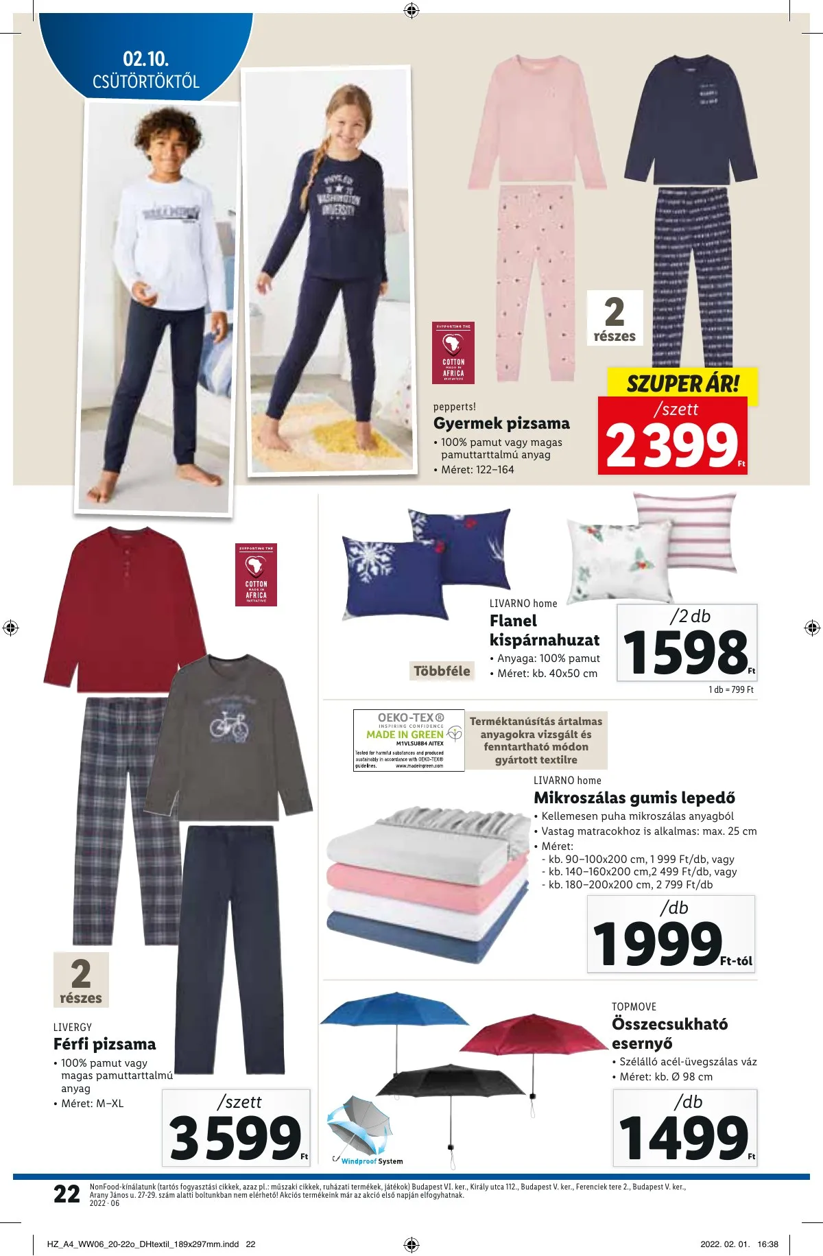 Lidl akciós újság 02.10–02.16 – 22. oldal