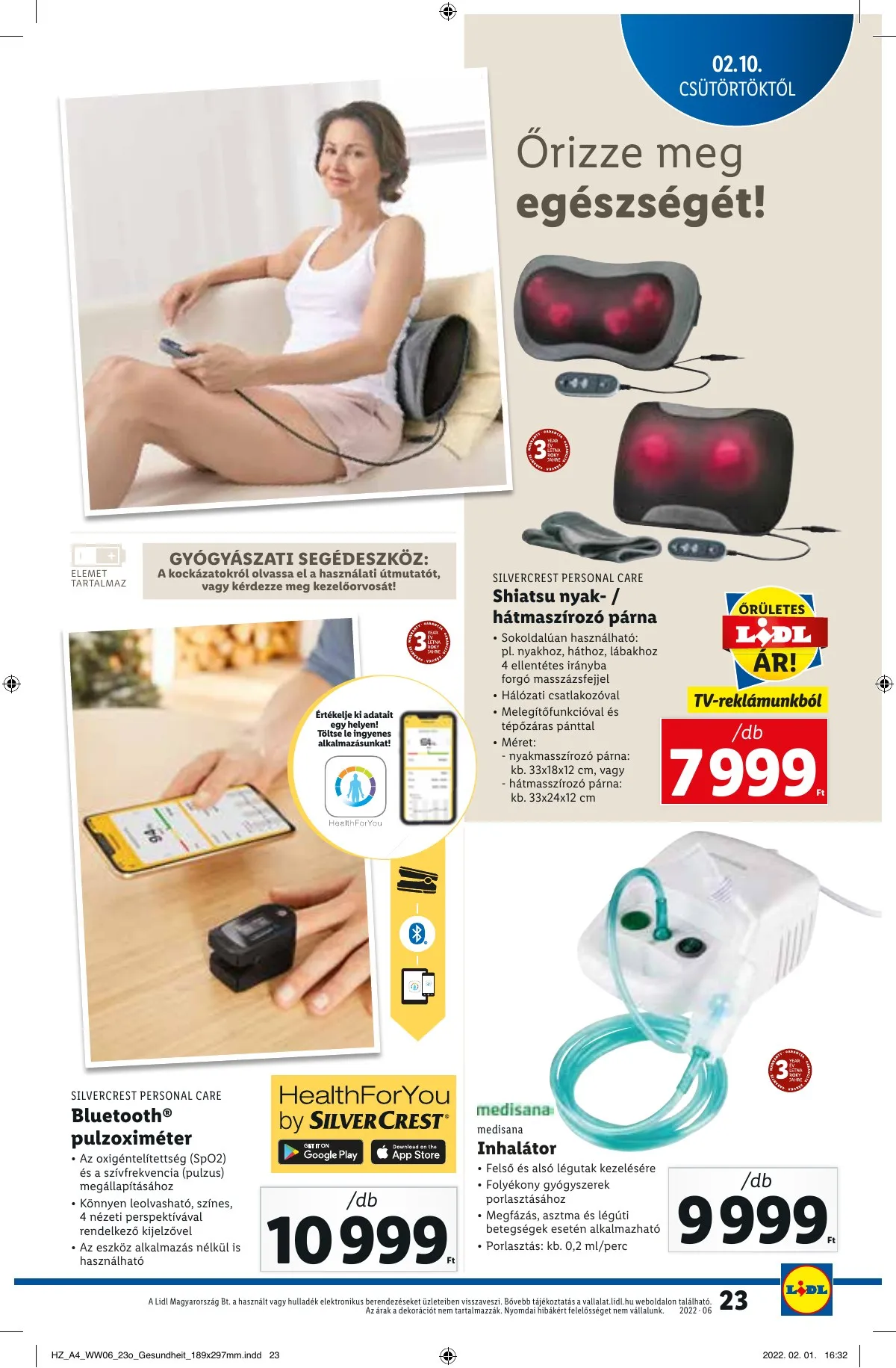 Lidl akciós újság 02.10–02.16 – 23. oldal