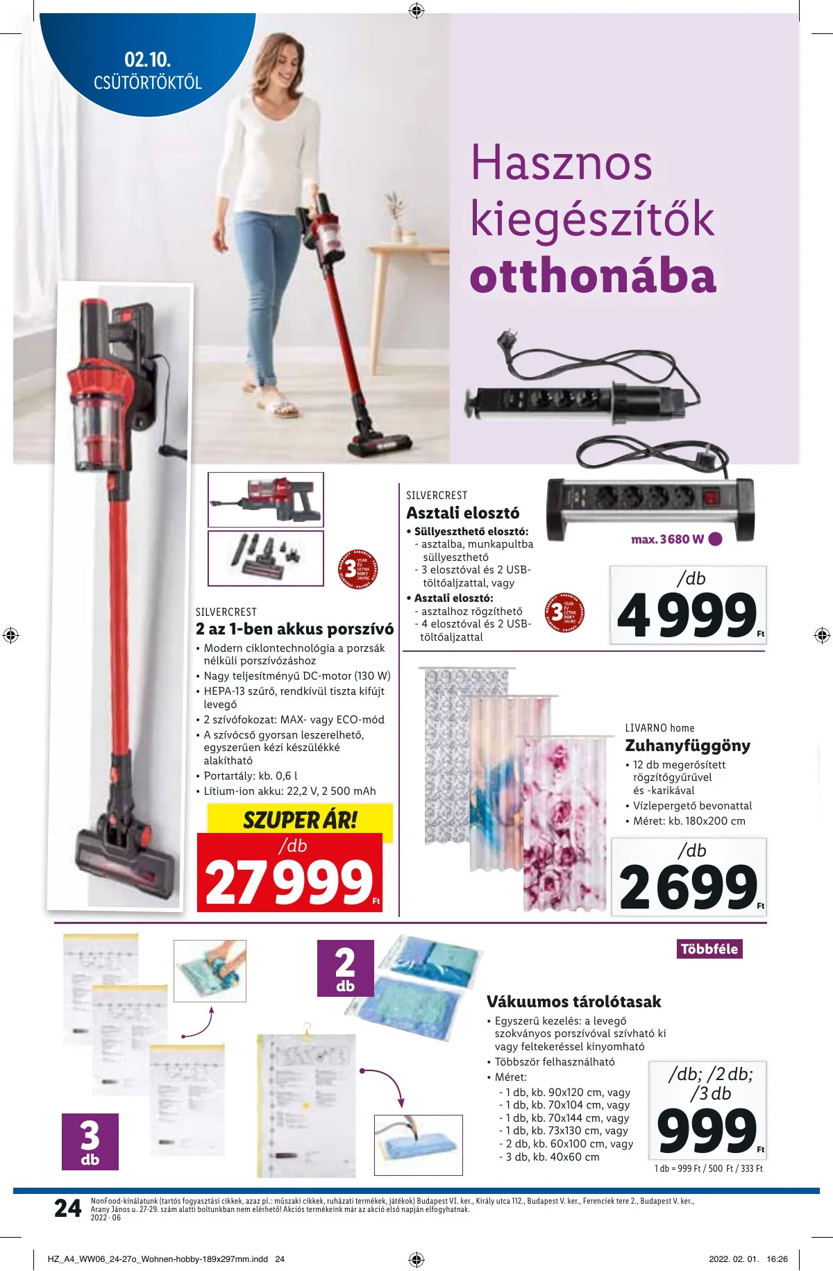 Lidl akciós újság 02.10–02.16 – 24. oldal