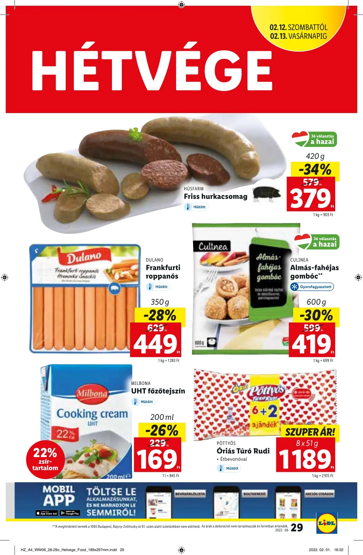 Lidl akciós újság 02.10–02.16 – 29. oldal