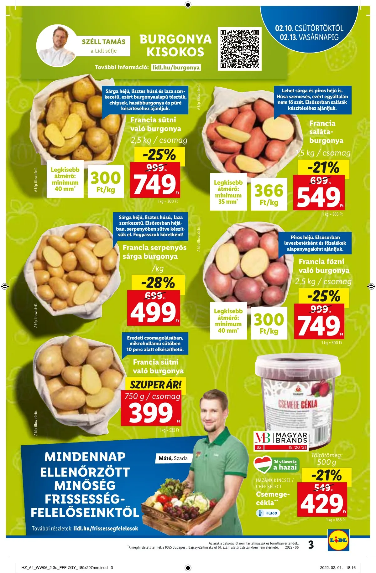 Lidl akciós újság 02.10–02.16 – 3. oldal
