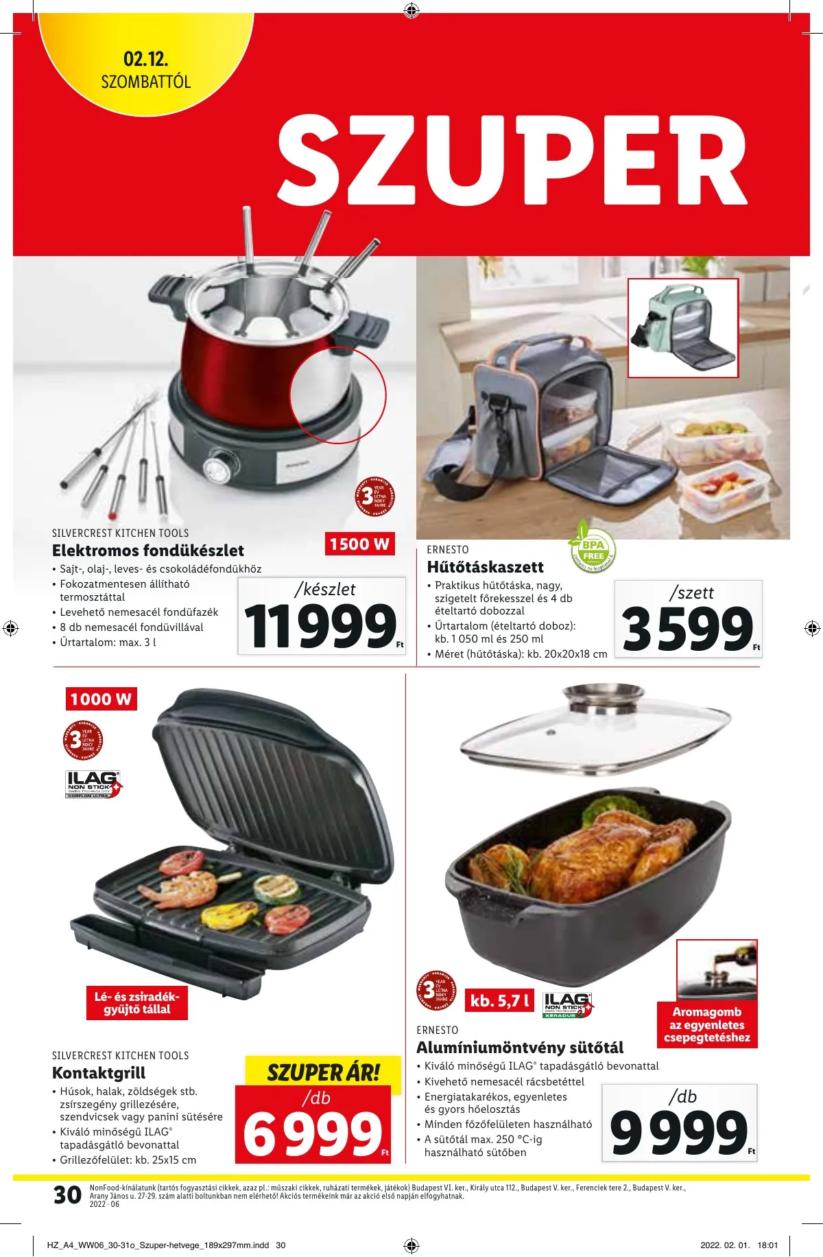 Lidl akciós újság 02.10–02.16 – 30. oldal