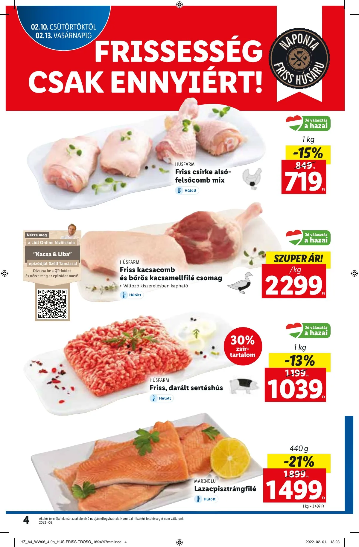 Lidl akciós újság 02.10–02.16 – 4. oldal