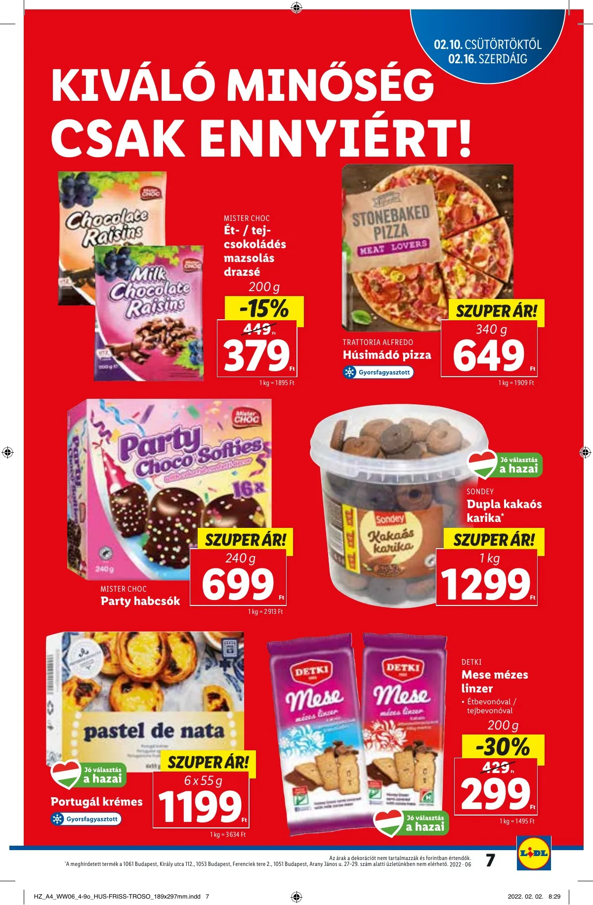 Lidl akciós újság 02.10–02.16 – 7. oldal