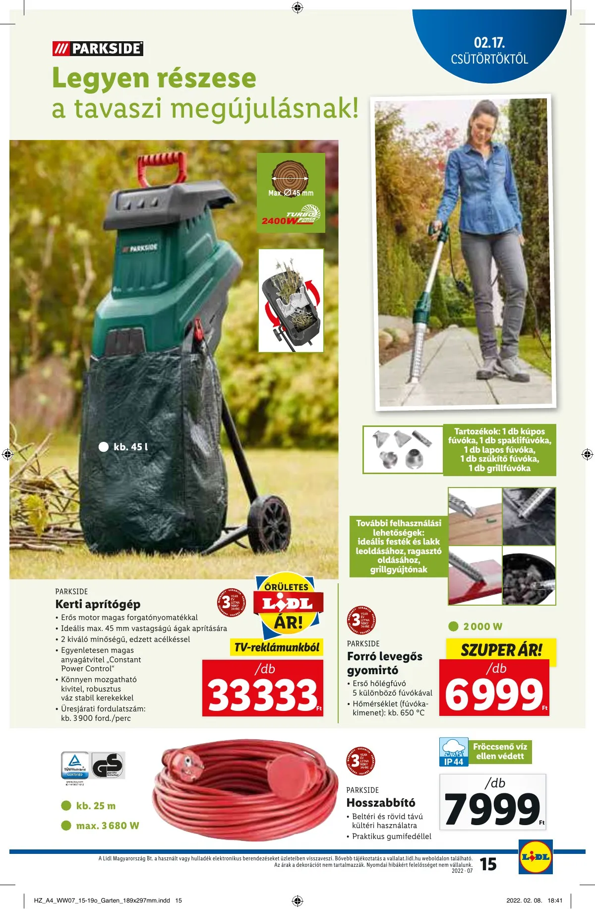 Lidl akciós újság 02.17–02.23 – 15. oldal