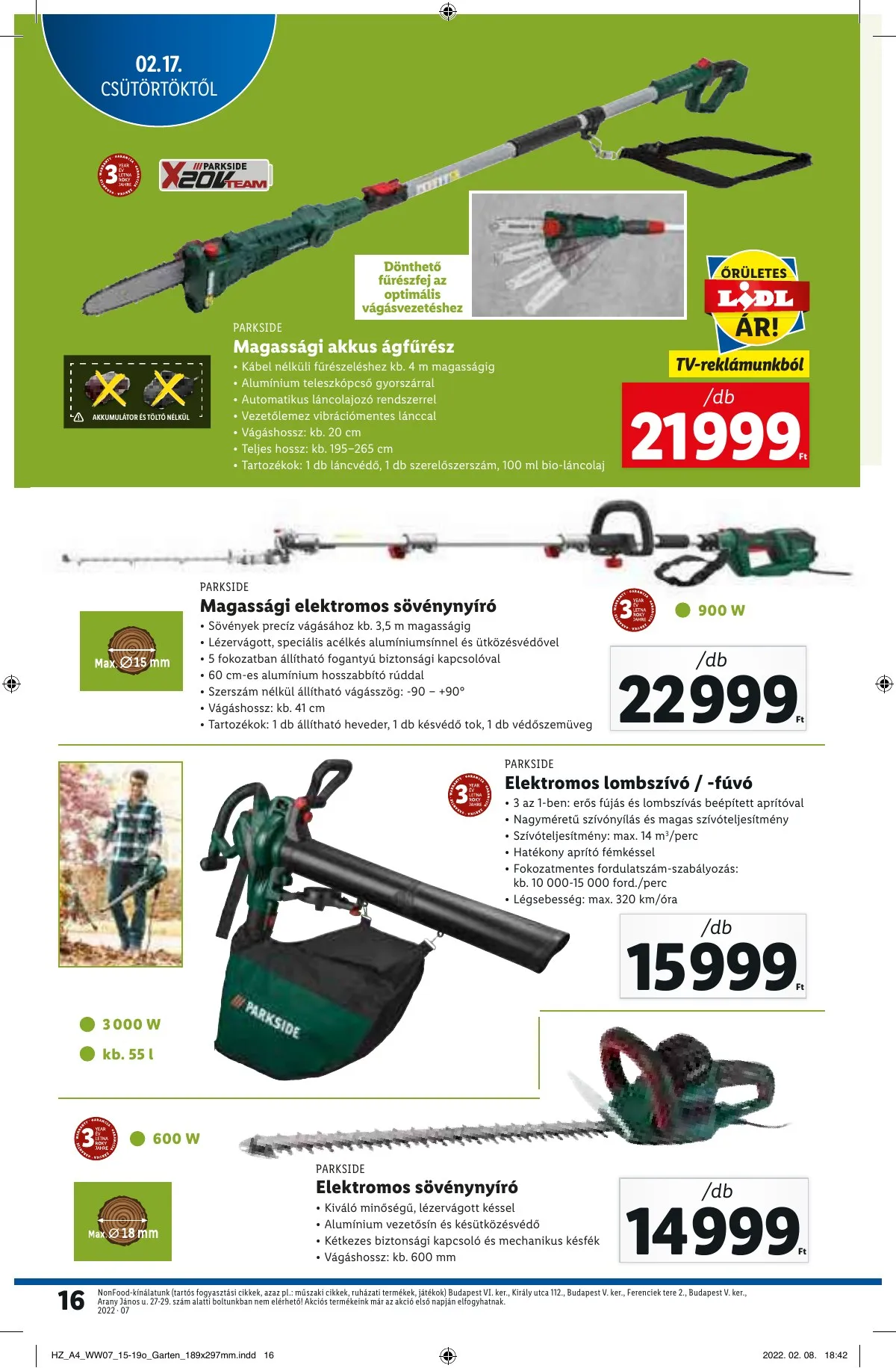 Lidl akciós újság 02.17–02.23 – 16. oldal