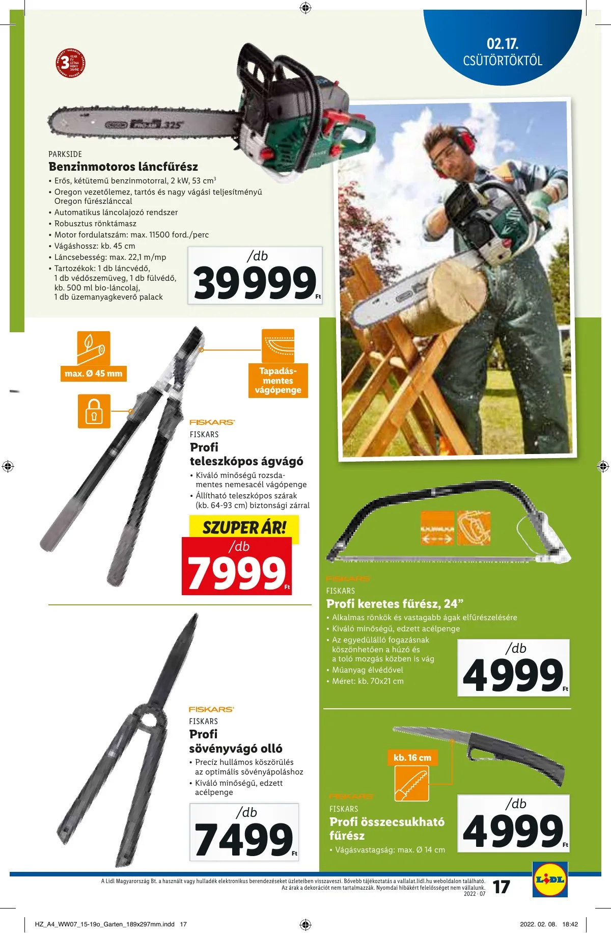 Lidl akciós újság 02.17–02.23 – 17. oldal