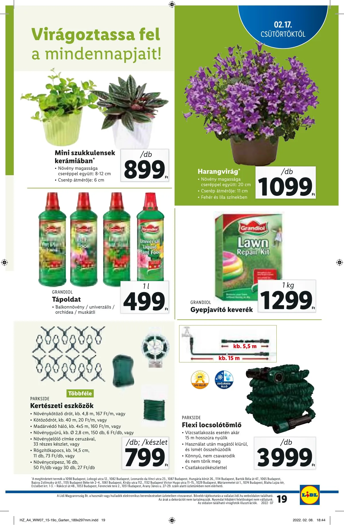 Lidl akciós újság 02.17–02.23 – 19. oldal