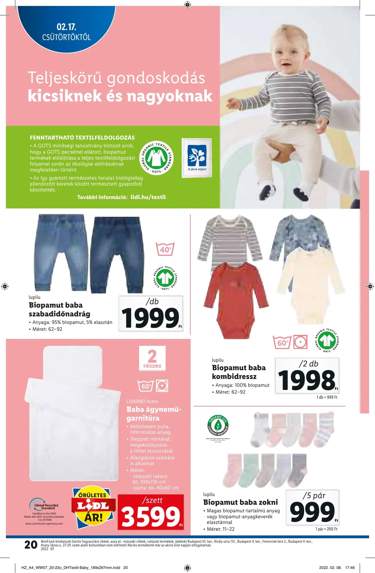 Lidl akciós újság 02.17–02.23 – 20. oldal