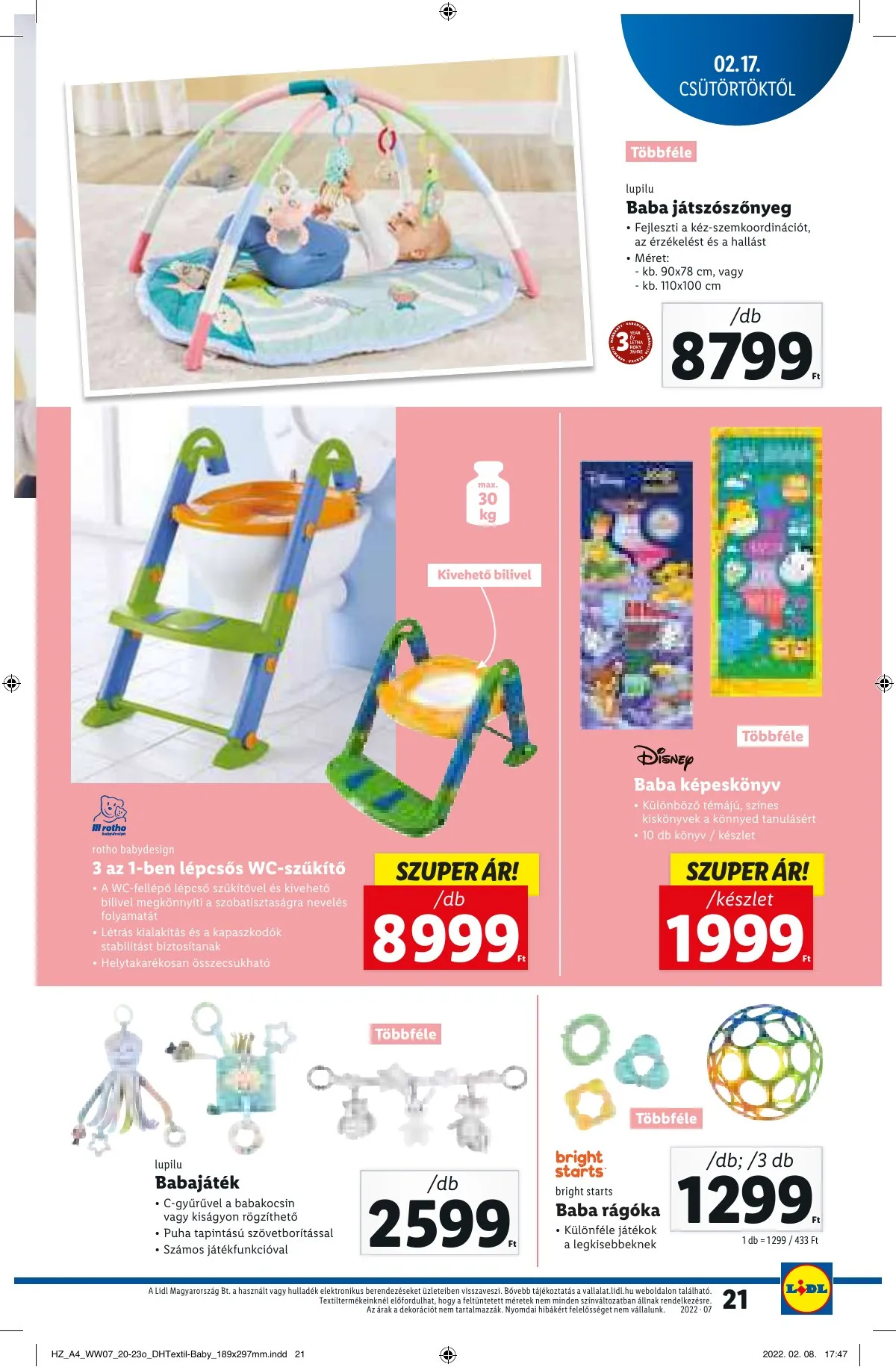 Lidl akciós újság 02.17–02.23 – 21. oldal
