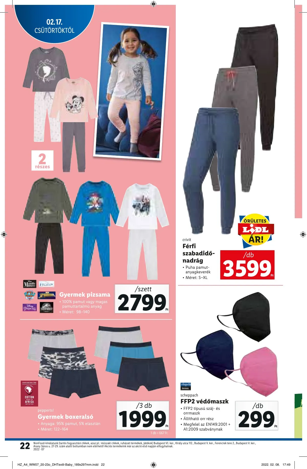 Lidl akciós újság 02.17–02.23 – 22. oldal