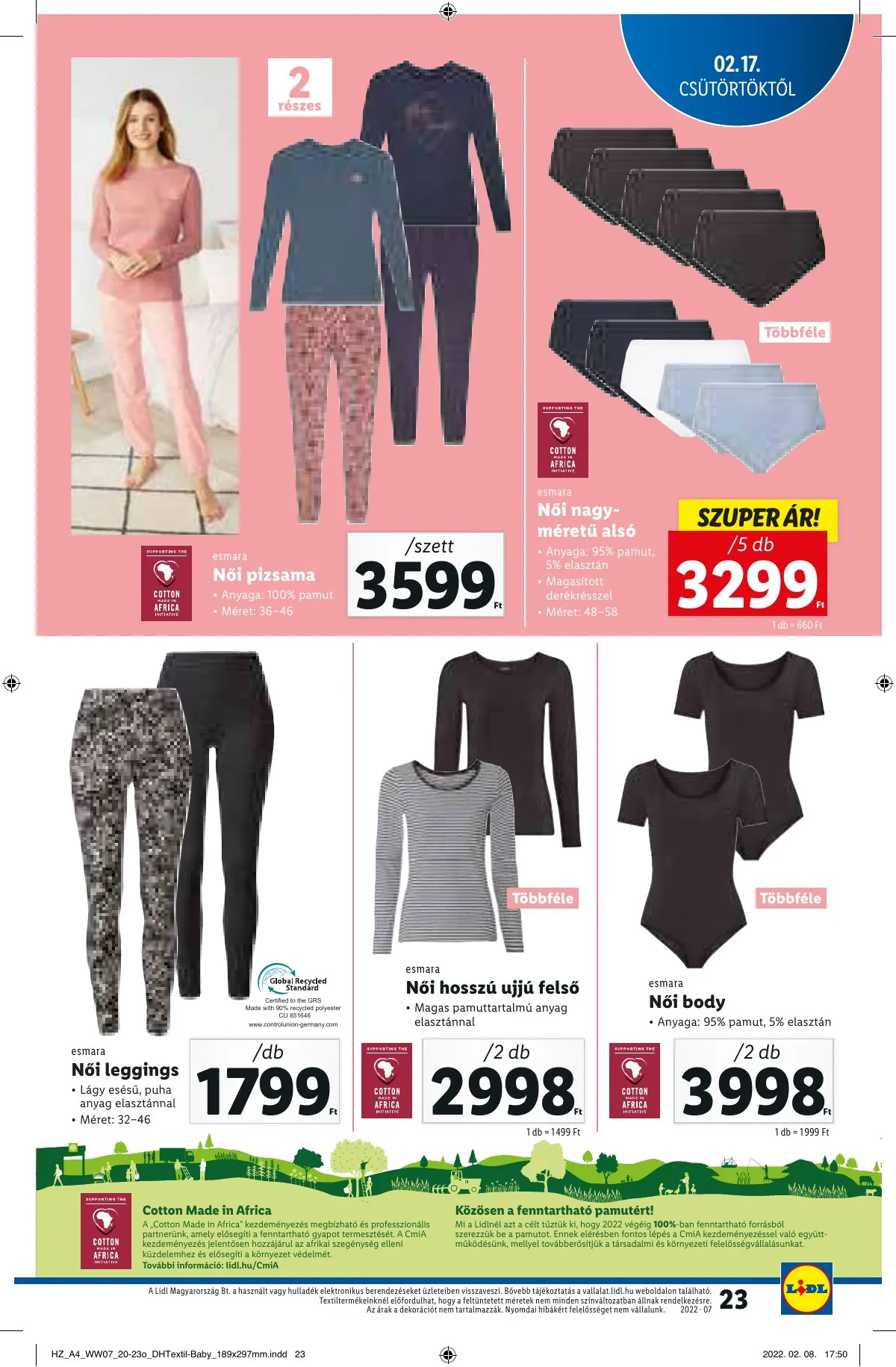 Lidl akciós újság 02.17–02.23 – 23. oldal