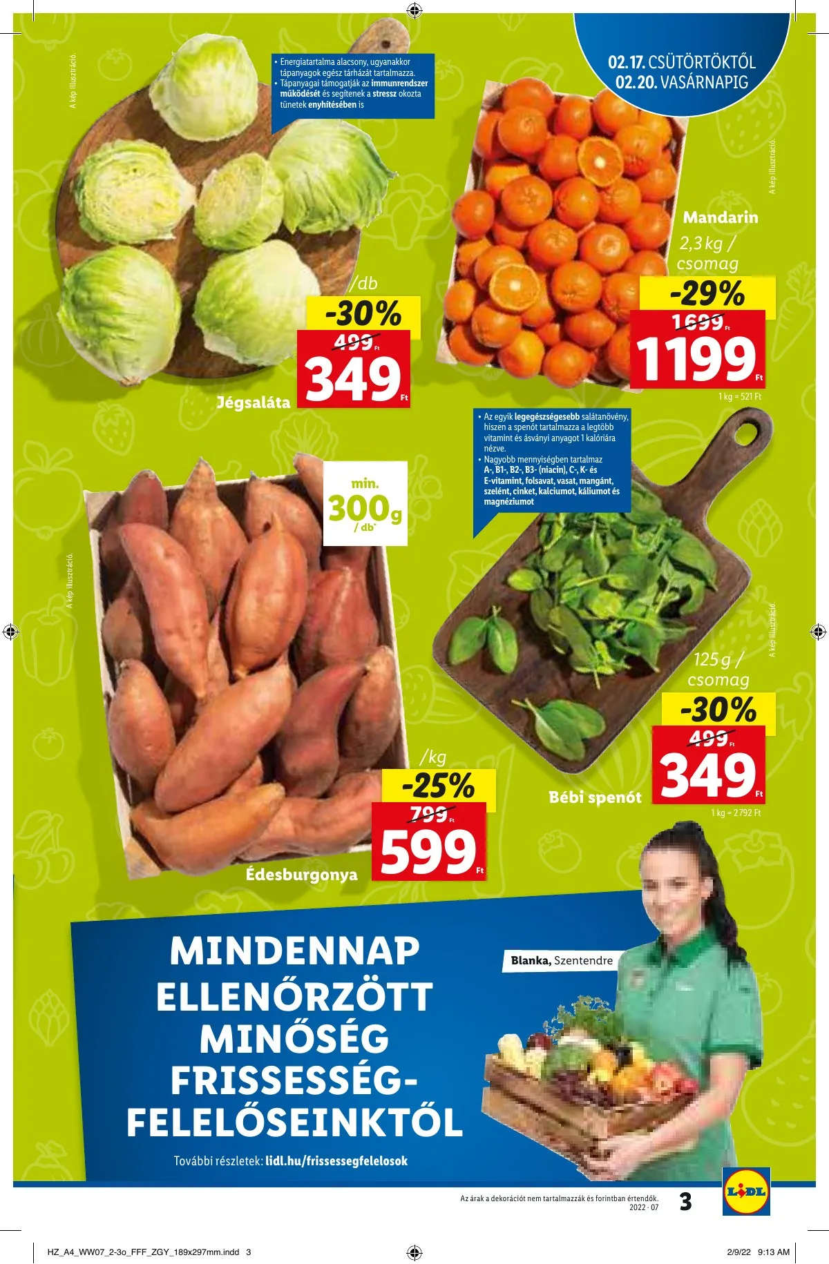 Lidl akciós újság 02.17–02.23 – 3. oldal