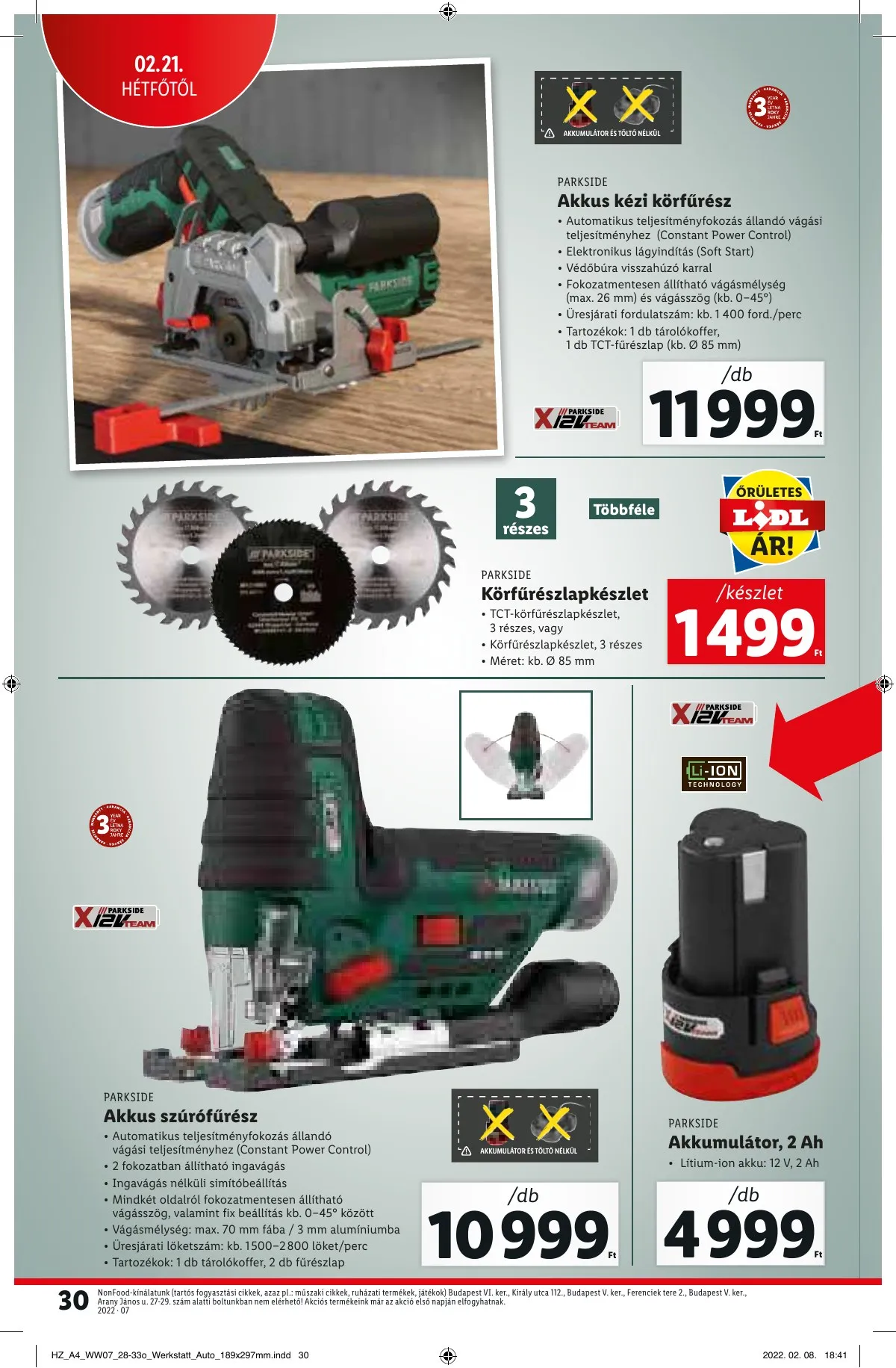 Lidl akciós újság 02.17–02.23 – 30. oldal