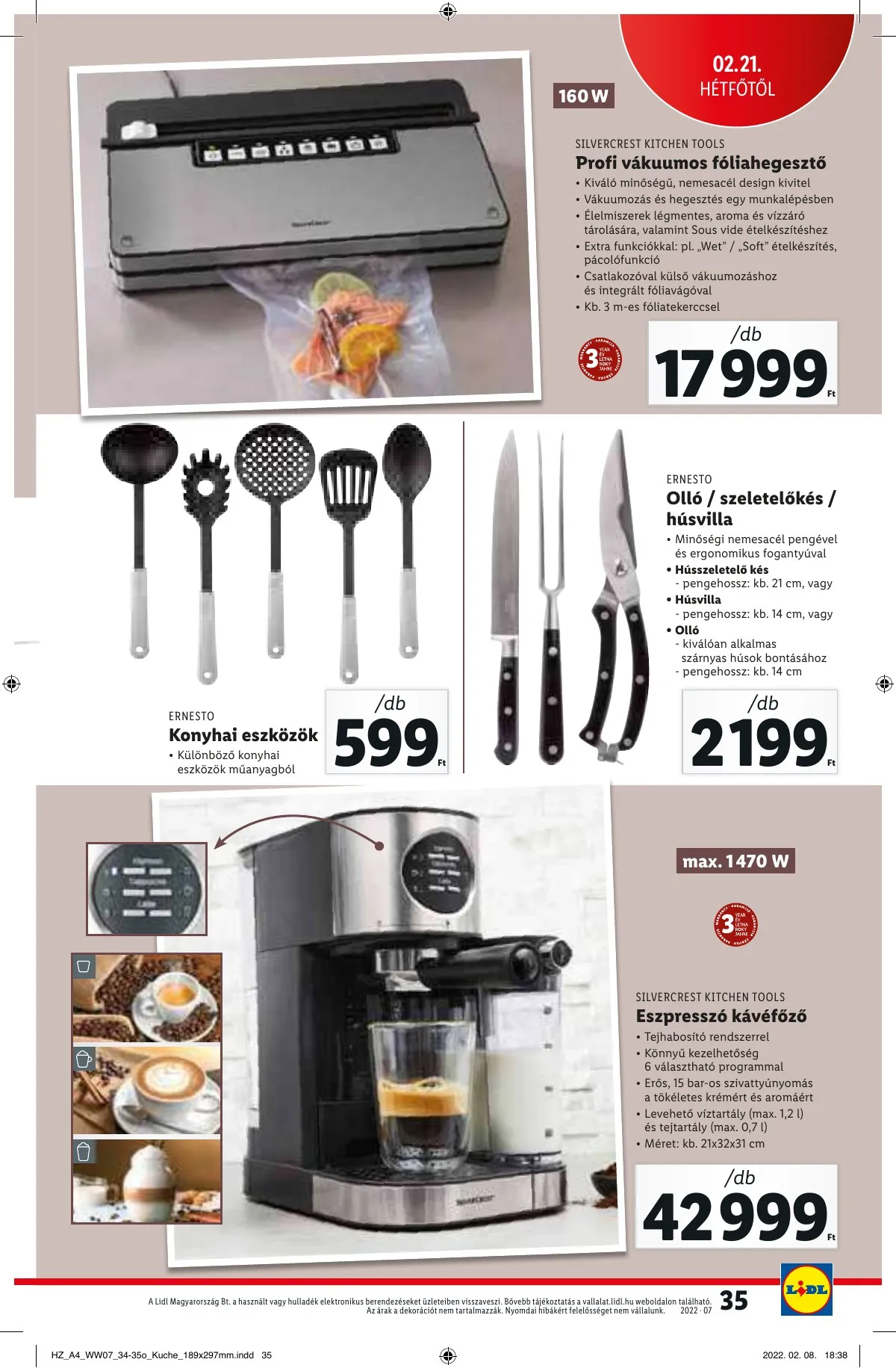 Lidl akciós újság 02.17–02.23 – 35. oldal