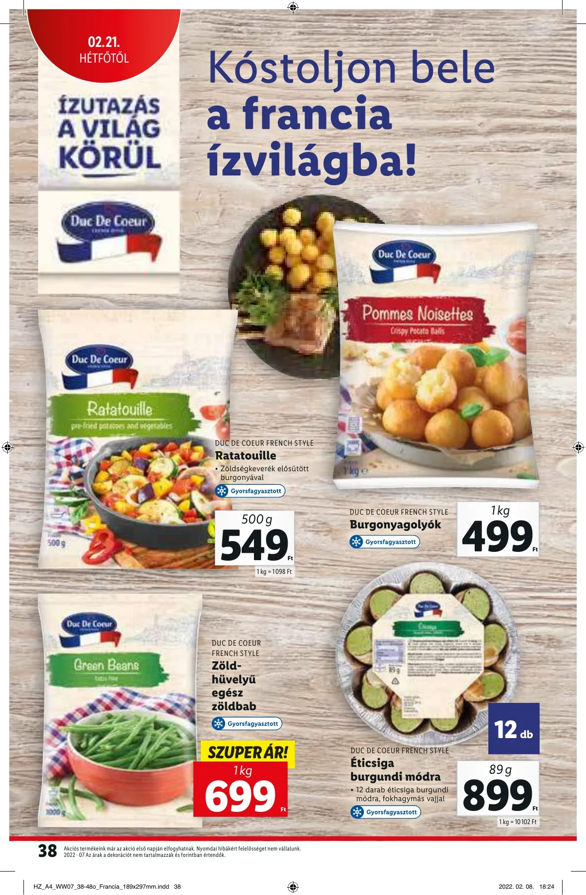 Lidl akciós újság 02.17–02.23 – 38. oldal