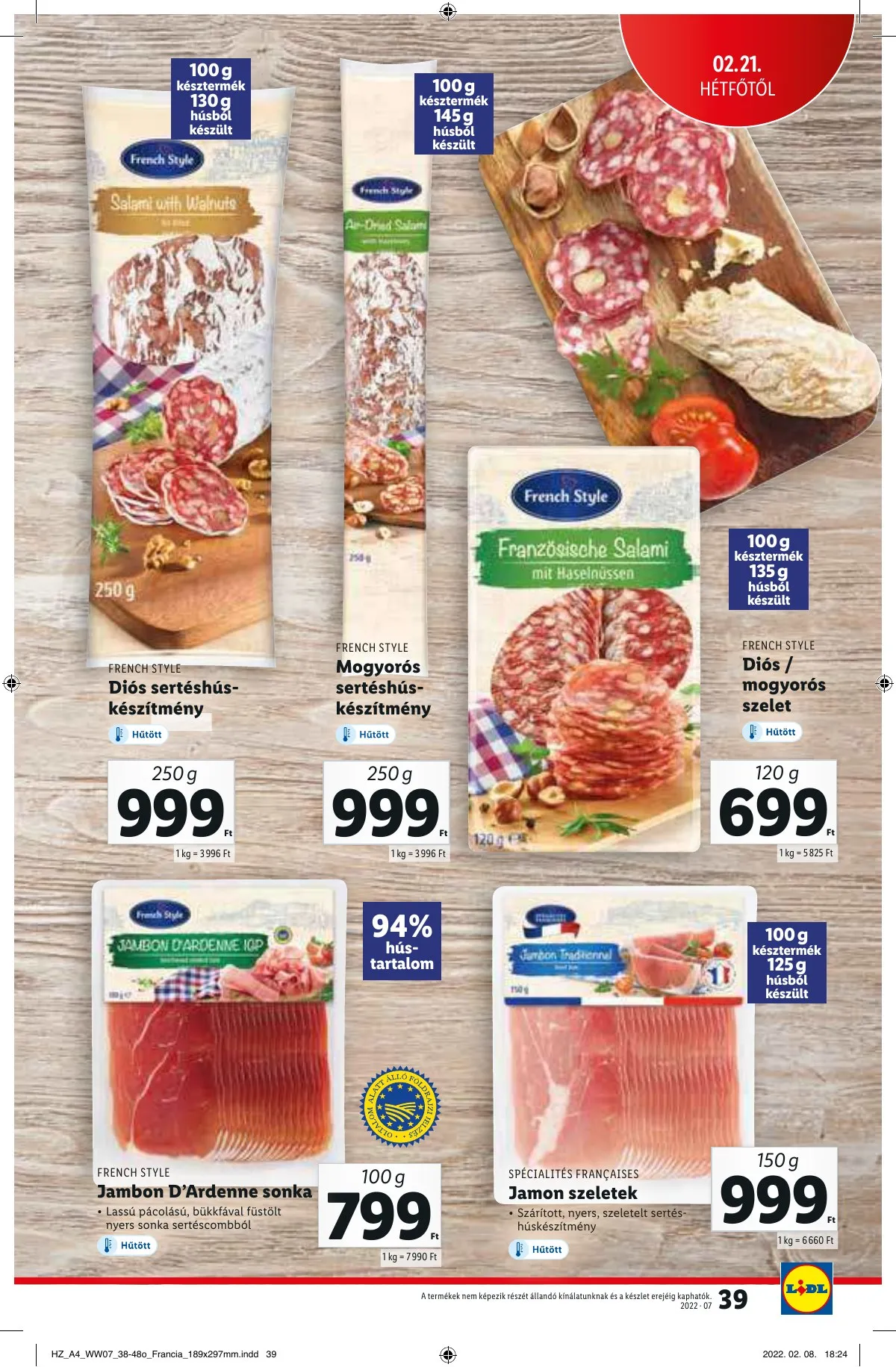 Lidl akciós újság 02.17–02.23 – 39. oldal