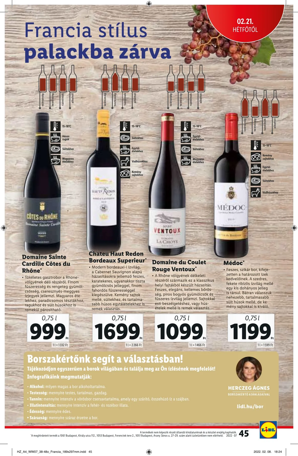 Lidl akciós újság 02.17–02.23 – 45. oldal