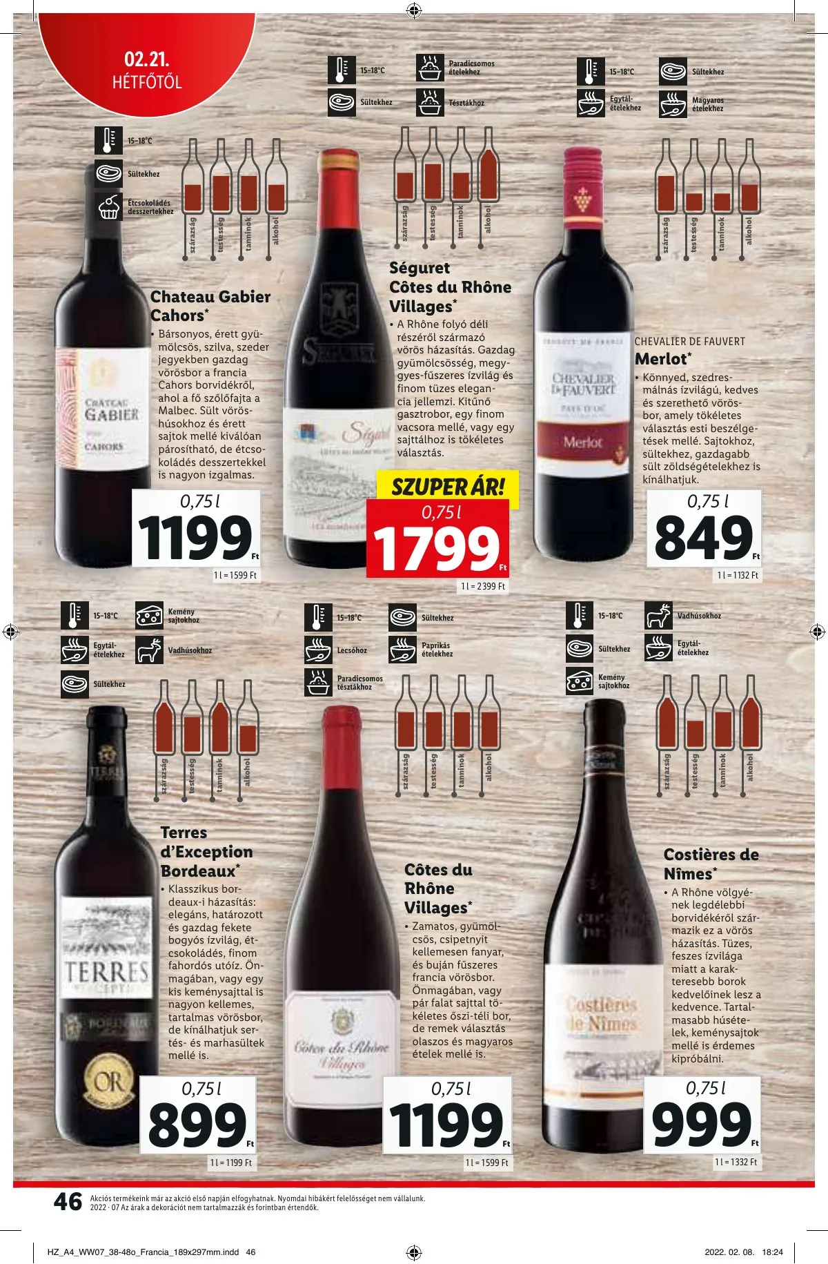 Lidl akciós újság 02.17–02.23 – 46. oldal