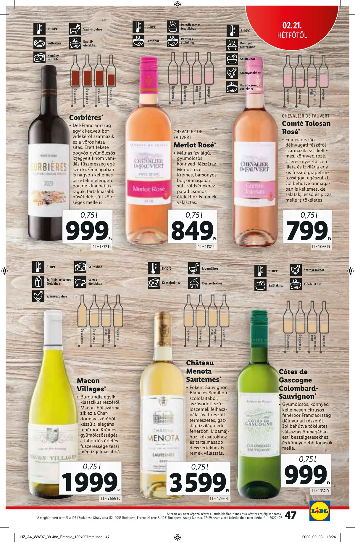 Lidl akciós újság 02.17–02.23 – 47. oldal
