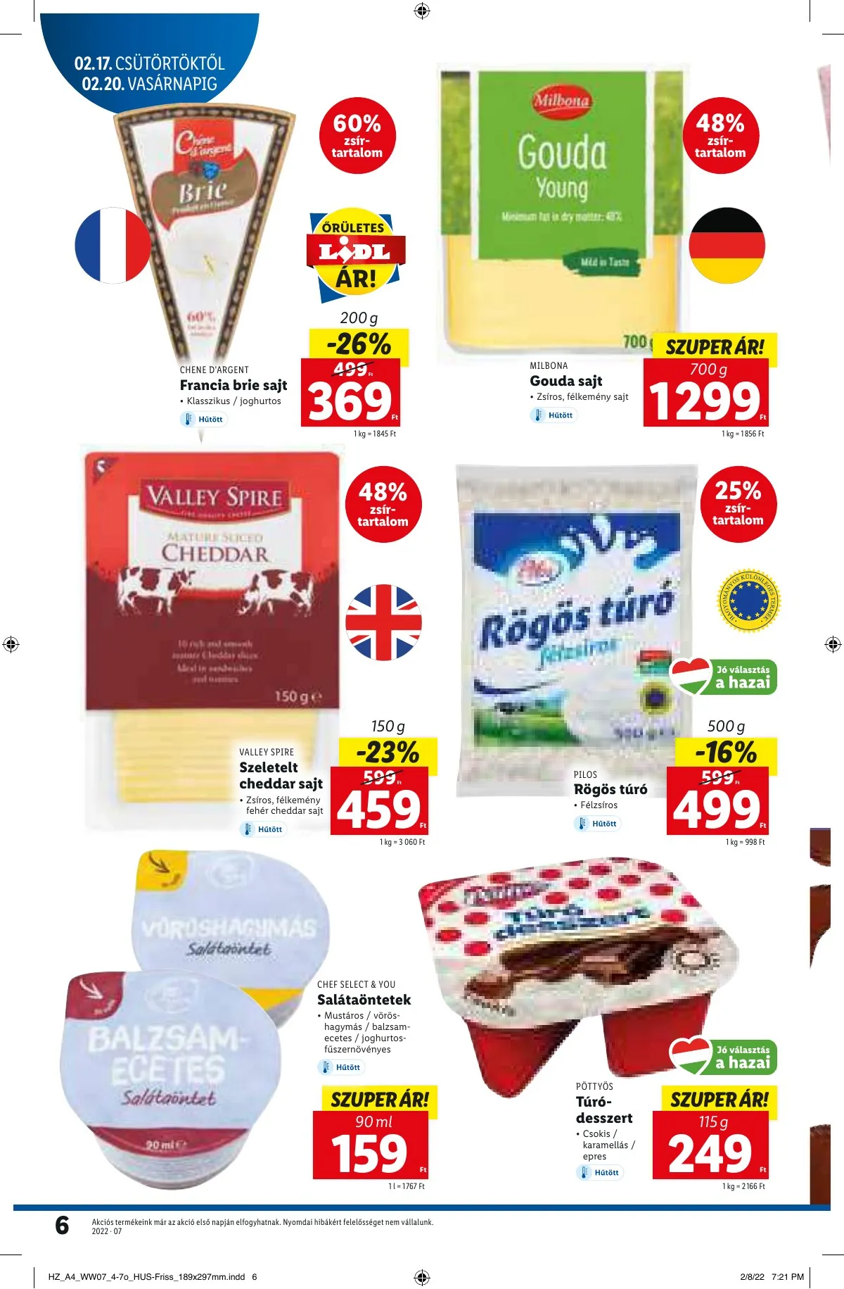 Lidl akciós újság 02.17–02.23 – 6. oldal