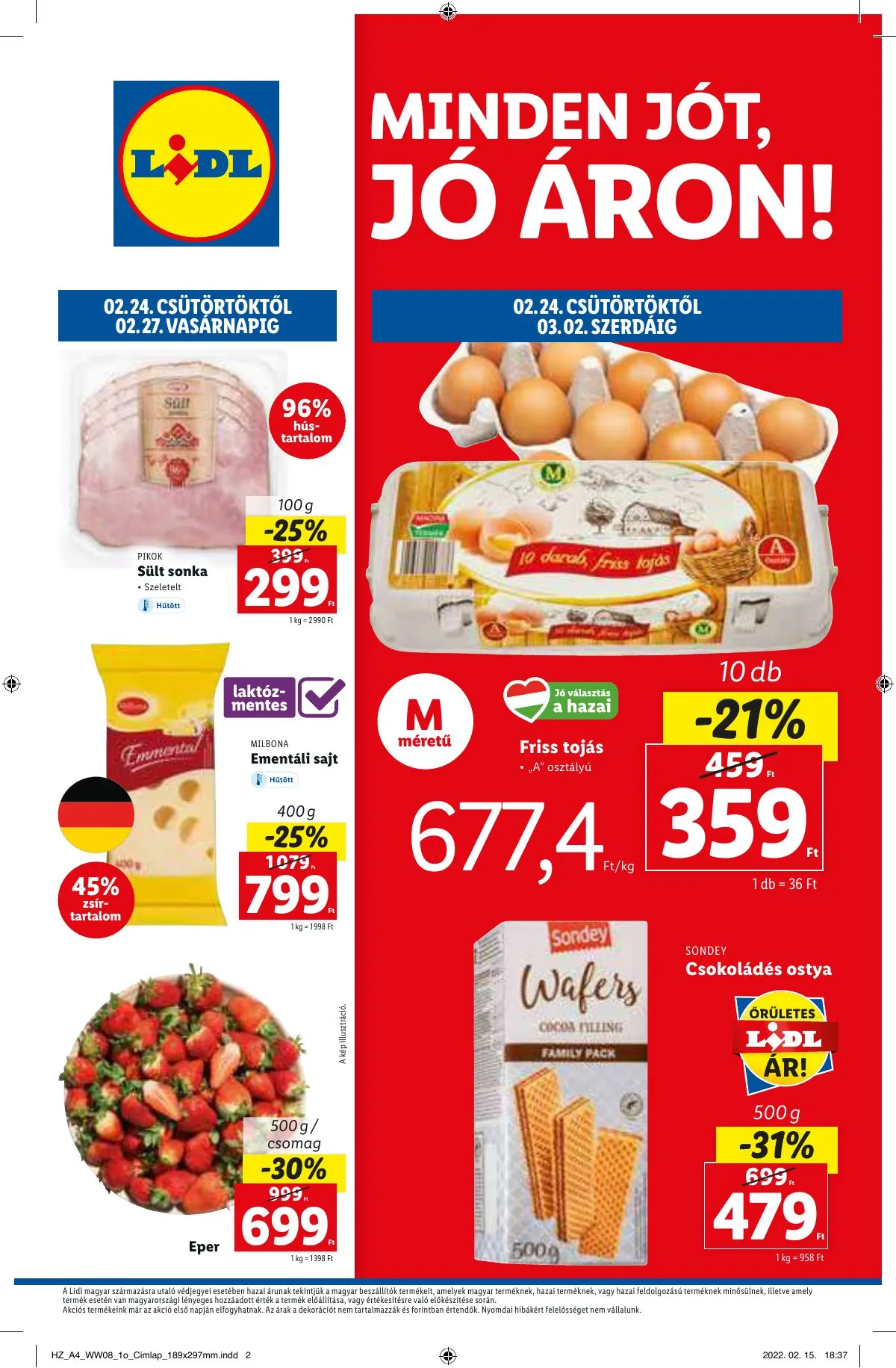 Lidl akciós újság 02.24–03.02