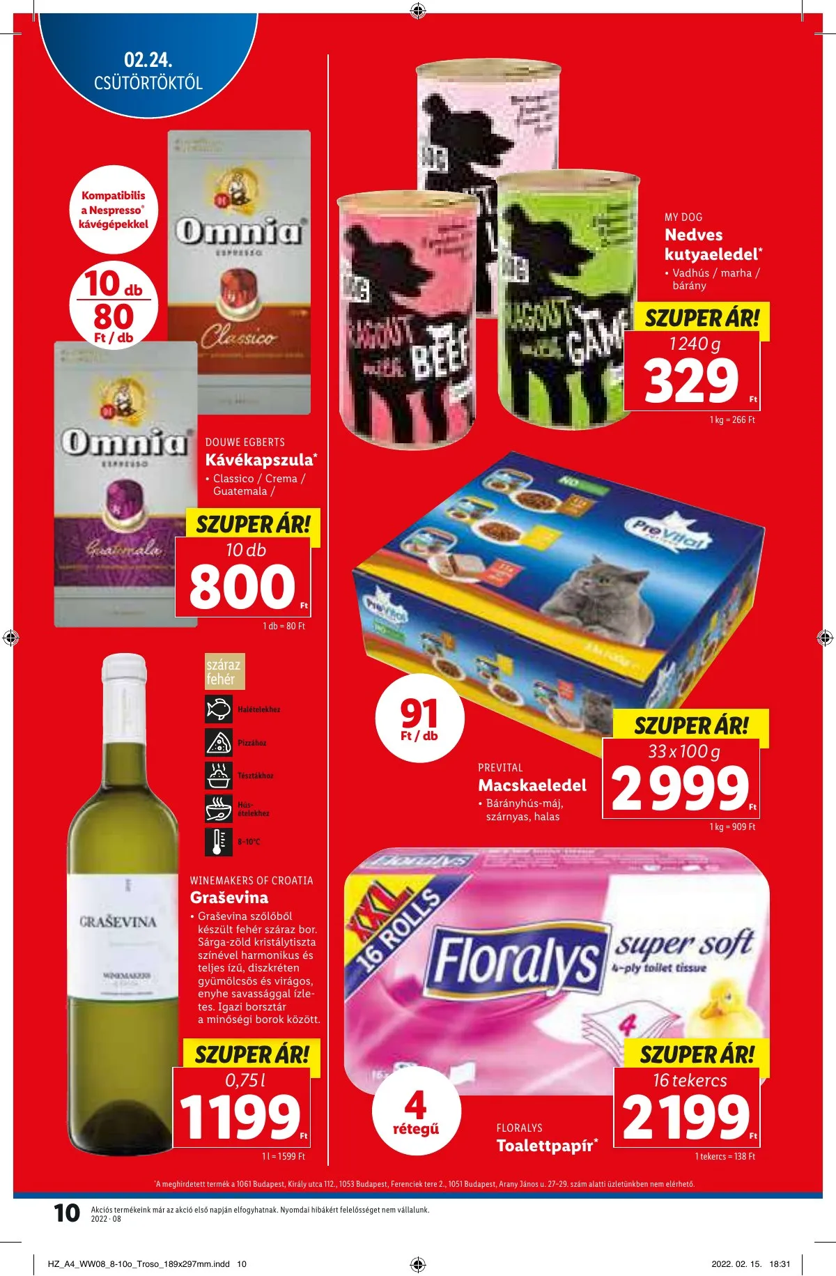 Lidl akciós újság 02.24–03.02 – 10. oldal
