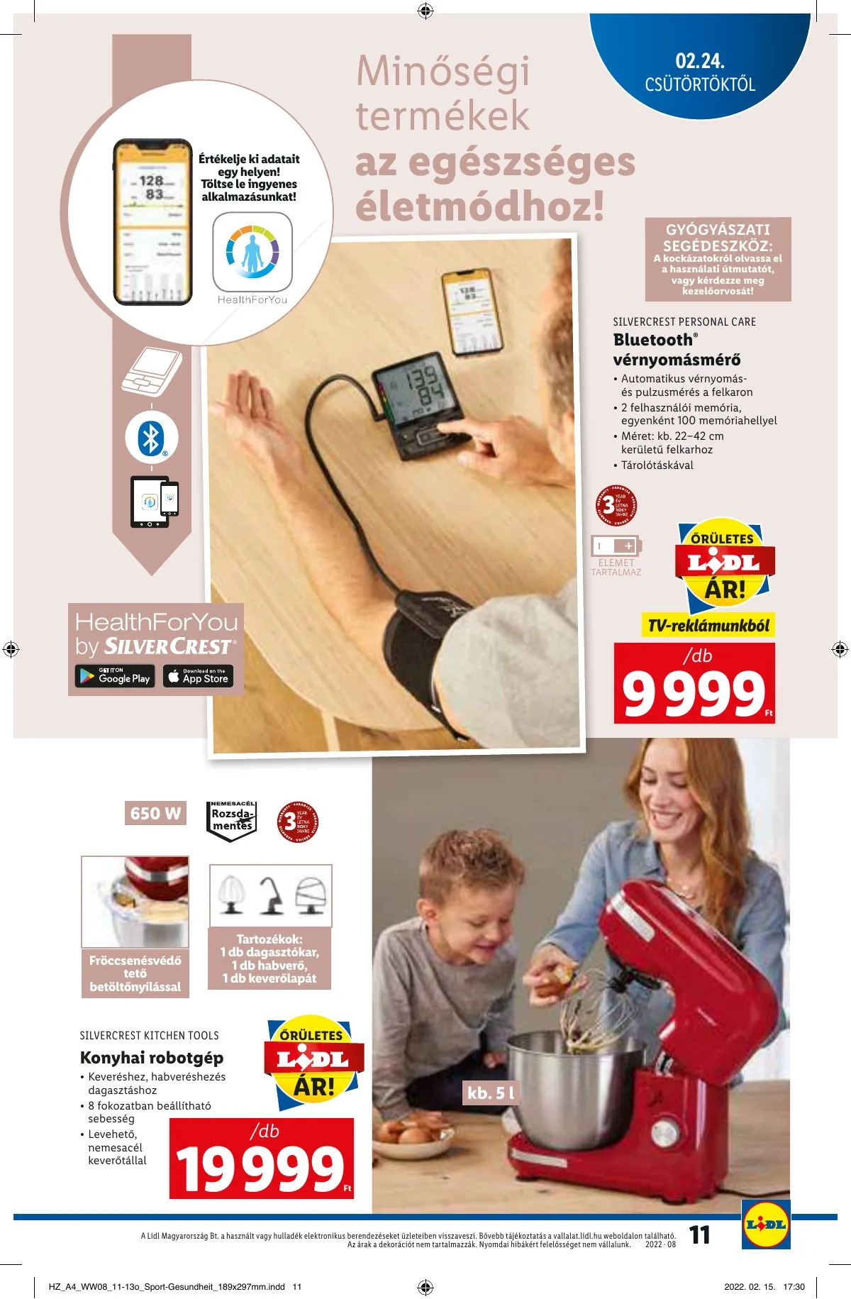 Lidl akciós újság 02.24–03.02 – 11. oldal