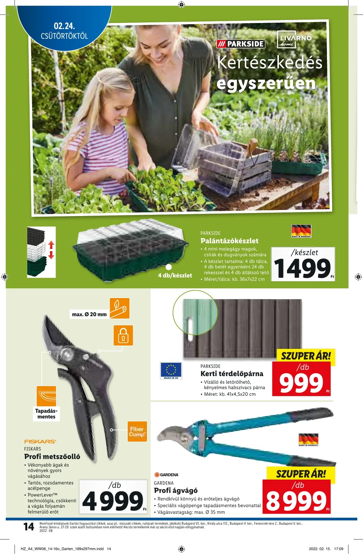 Lidl akciós újság 02.24–03.02 – 14. oldal
