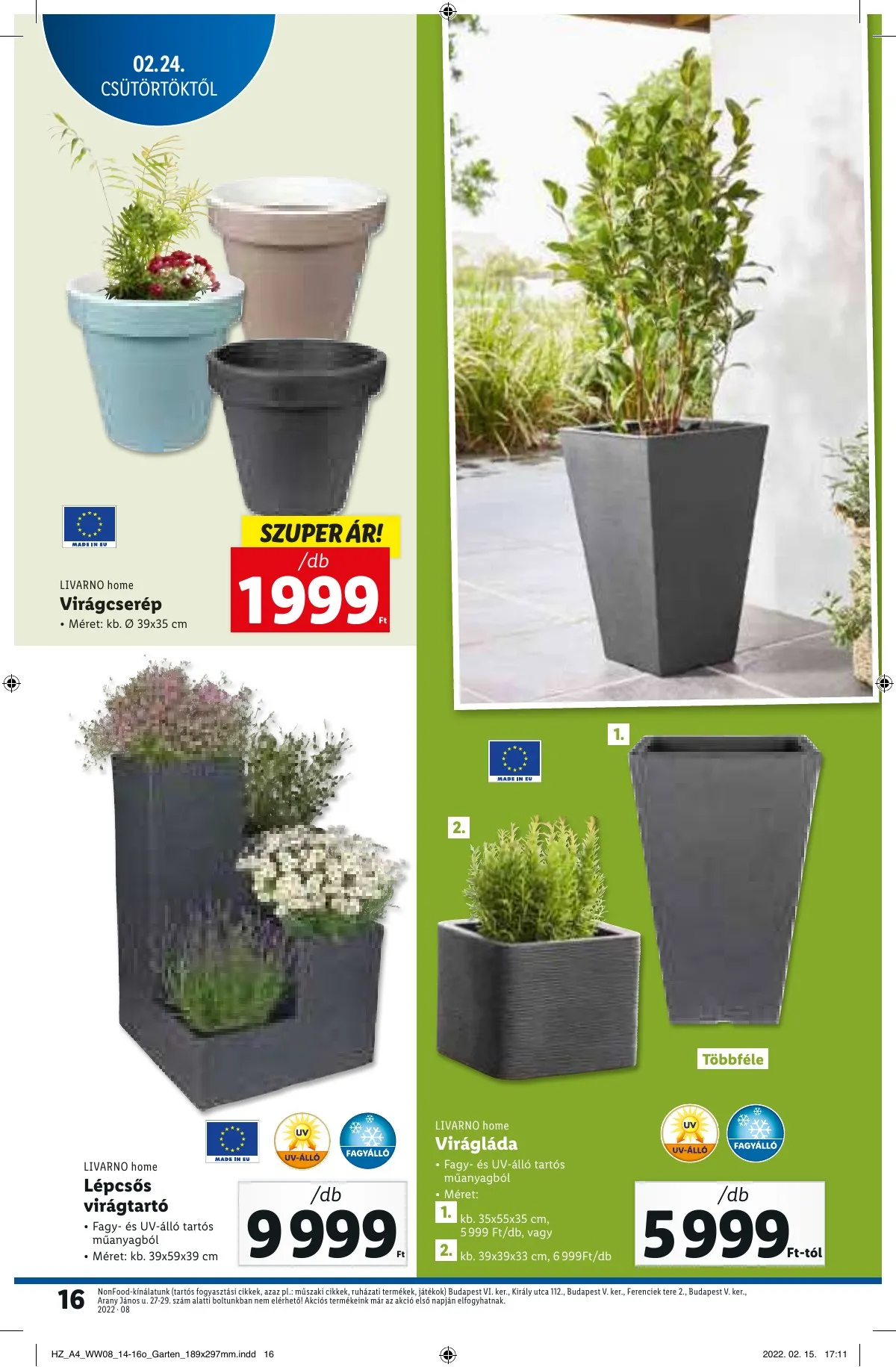 Lidl akciós újság 02.24–03.02 – 16. oldal