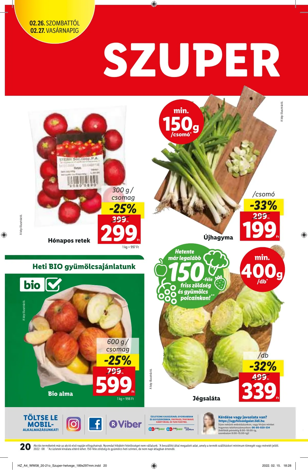 Lidl akciós újság 02.24–03.02 – 20. oldal