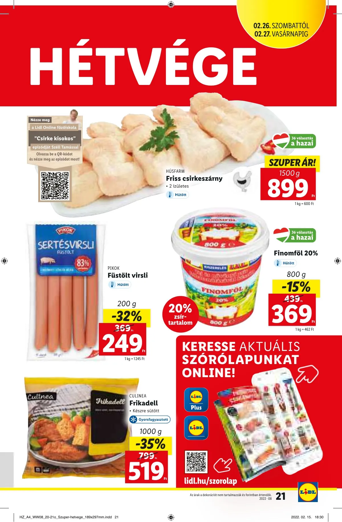 Lidl akciós újság 02.24–03.02 – 21. oldal