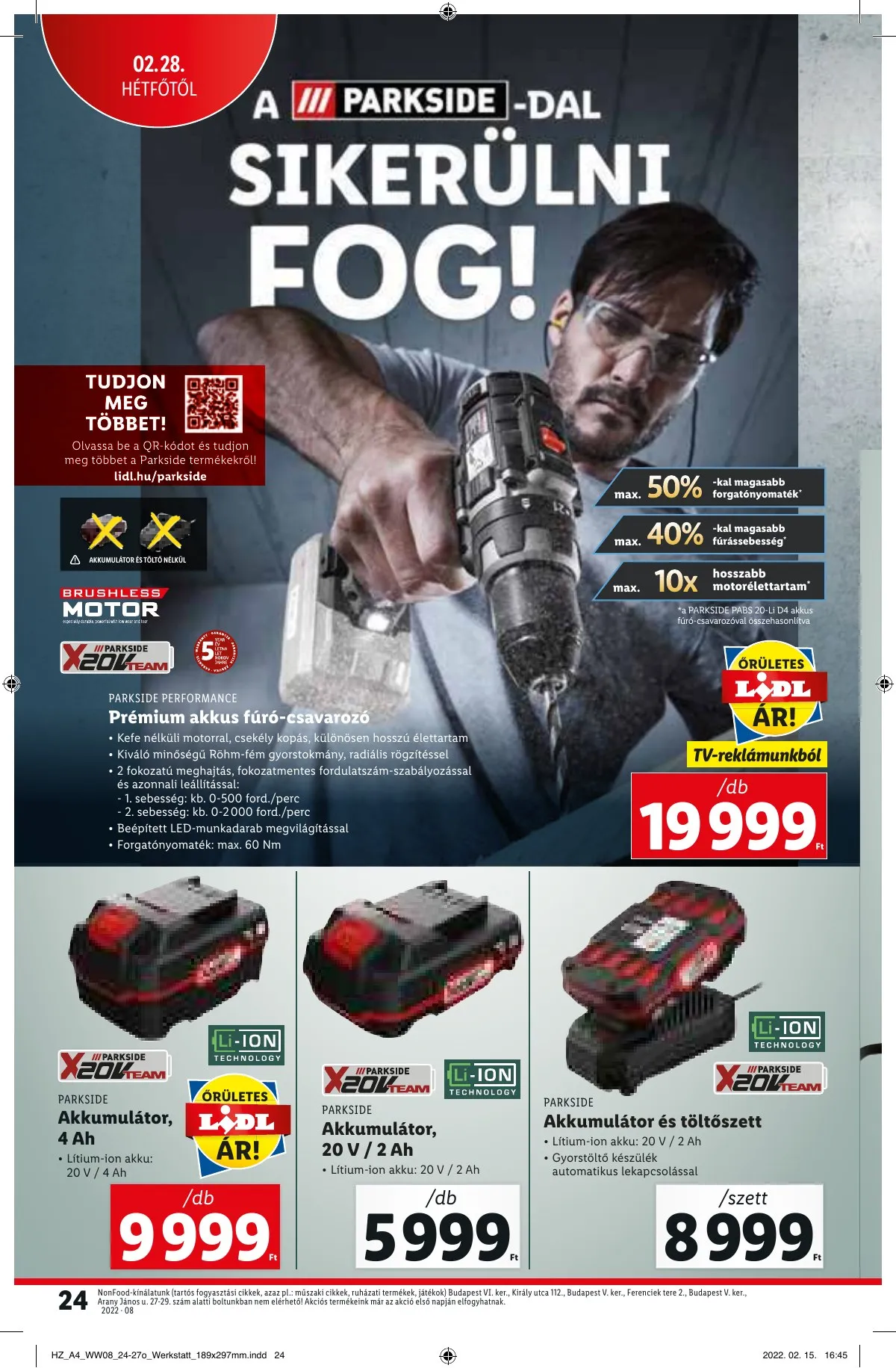 Lidl akciós újság 02.24–03.02 – 24. oldal