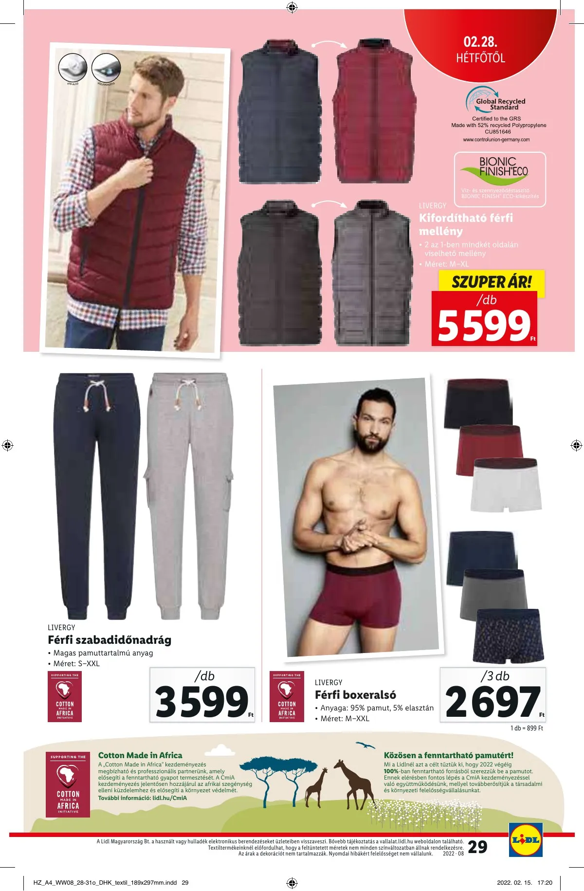 Lidl akciós újság 02.24–03.02 – 29. oldal
