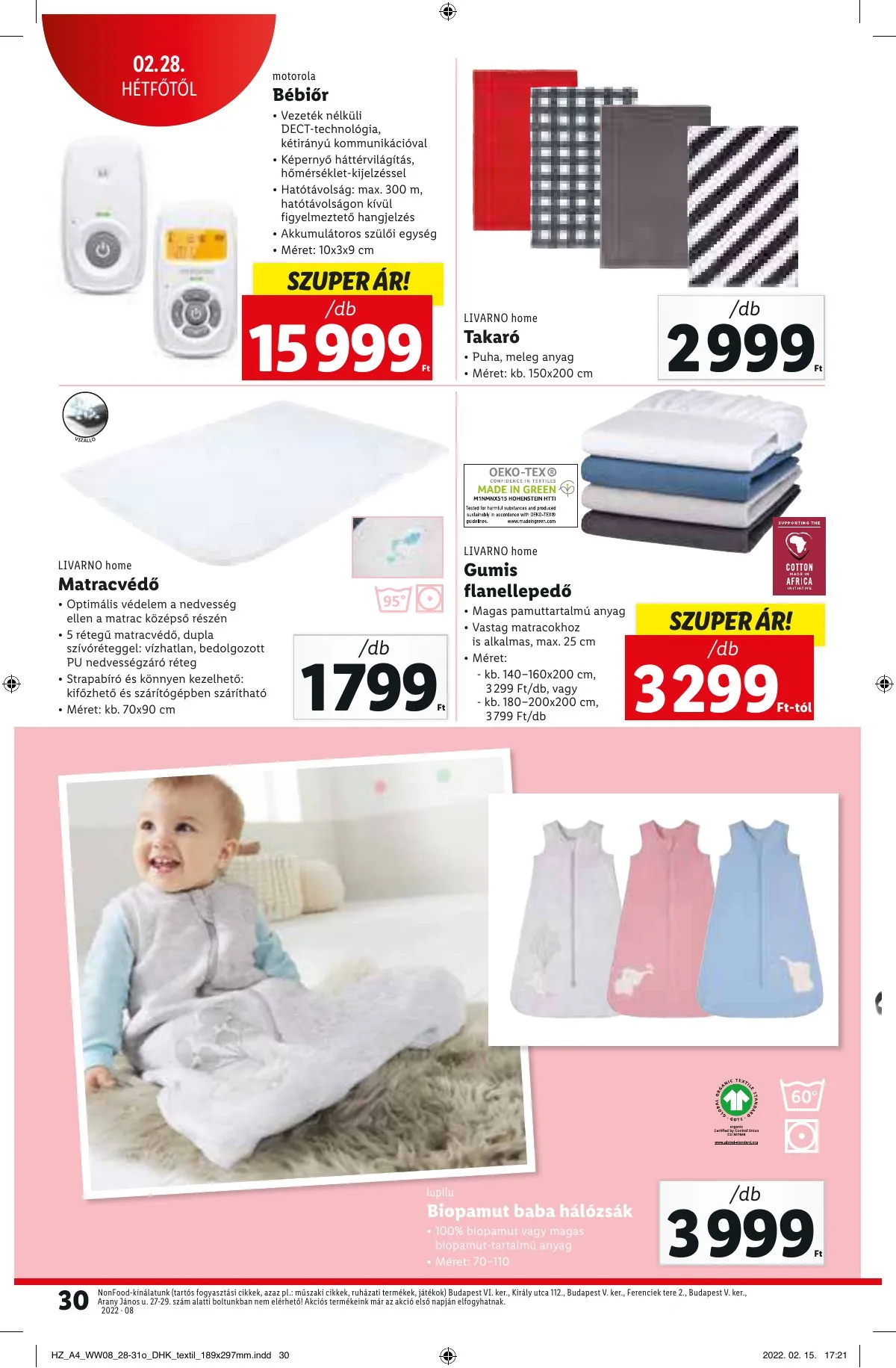 Lidl akciós újság 02.24–03.02 – 30. oldal