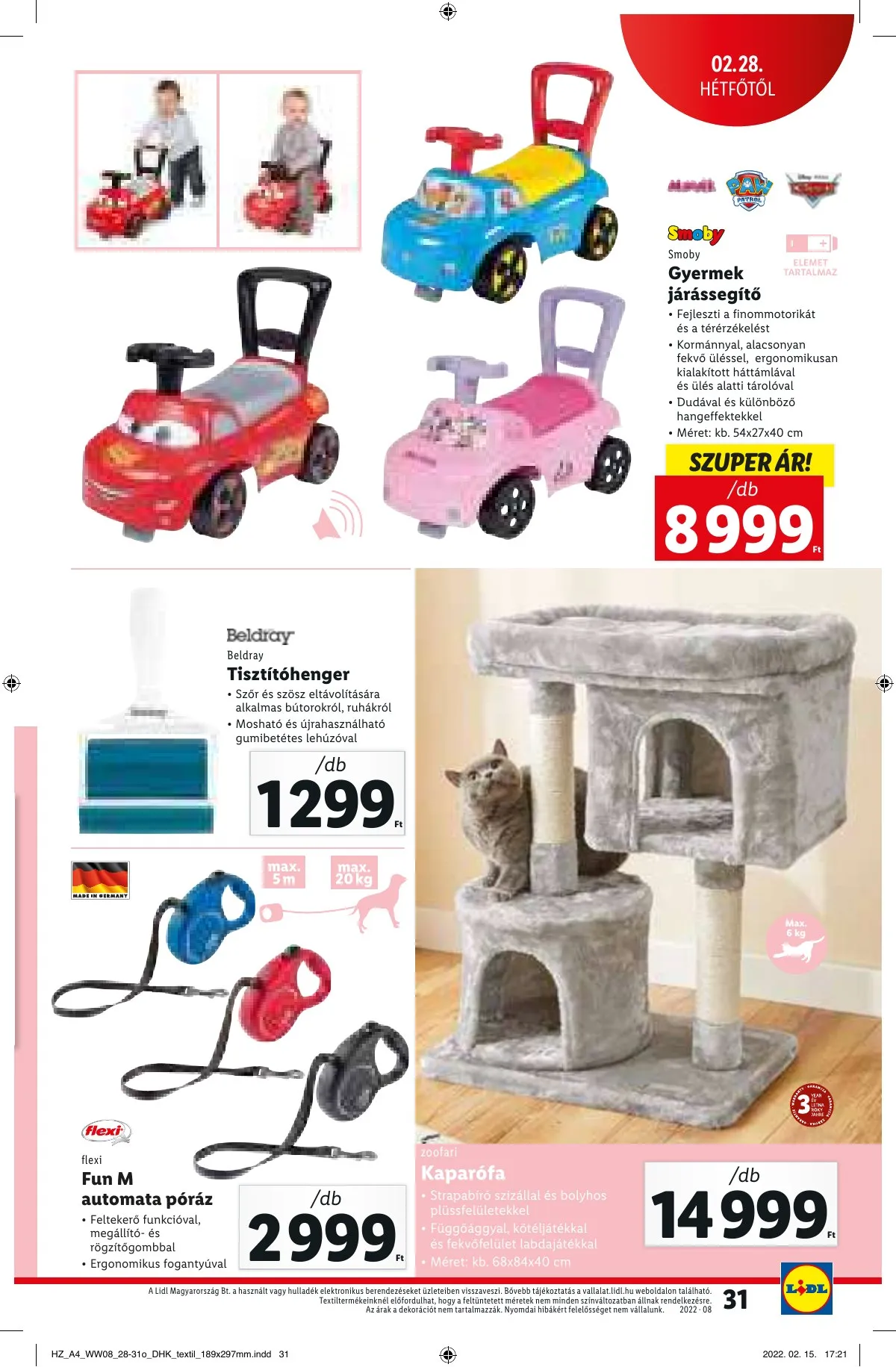 Lidl akciós újság 02.24–03.02 – 31. oldal