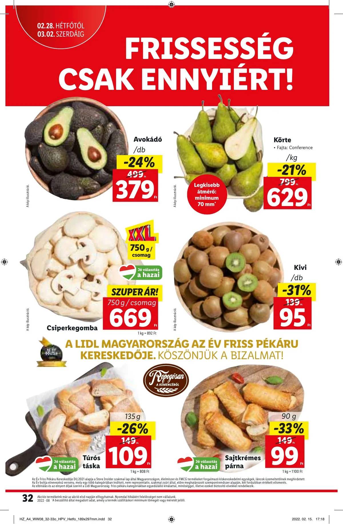 Lidl akciós újság 02.24–03.02 – 32. oldal