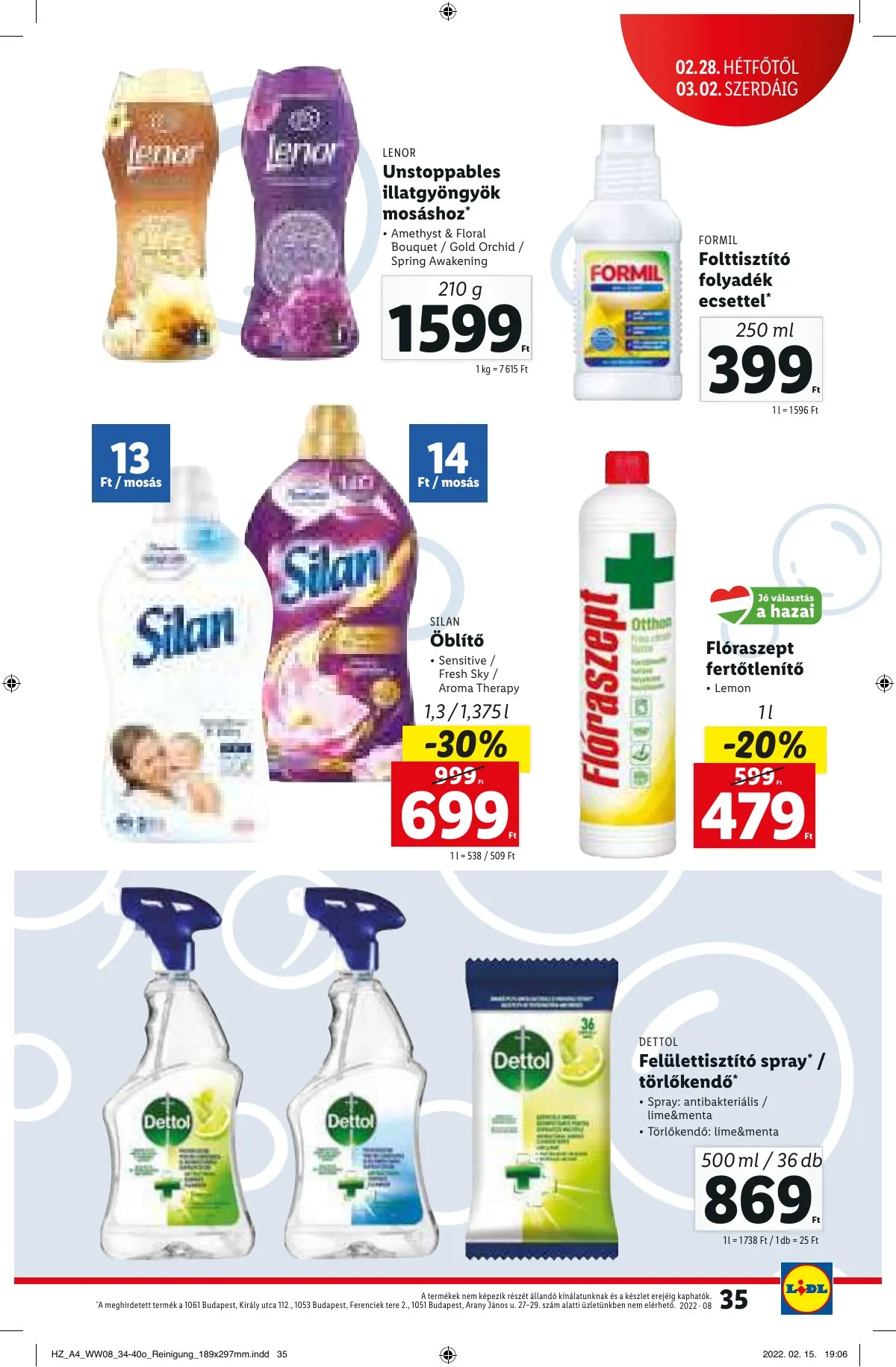 Lidl akciós újság 02.24–03.02 – 35. oldal