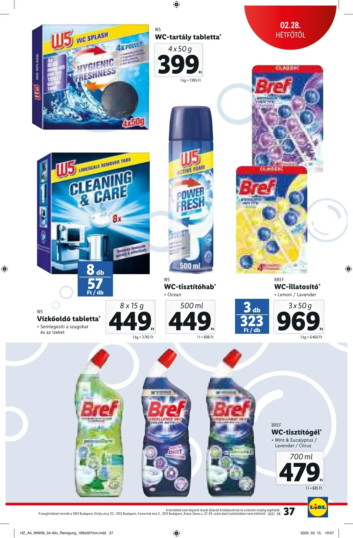 Lidl akciós újság 02.24–03.02 – 37. oldal